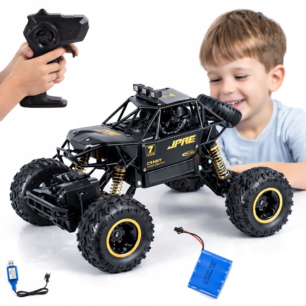 OFF-ROAD CAR 4x4 BUGGY REMOTE CONTROLLED FOR CHILDREN REMOTE CONTROL BATTERY