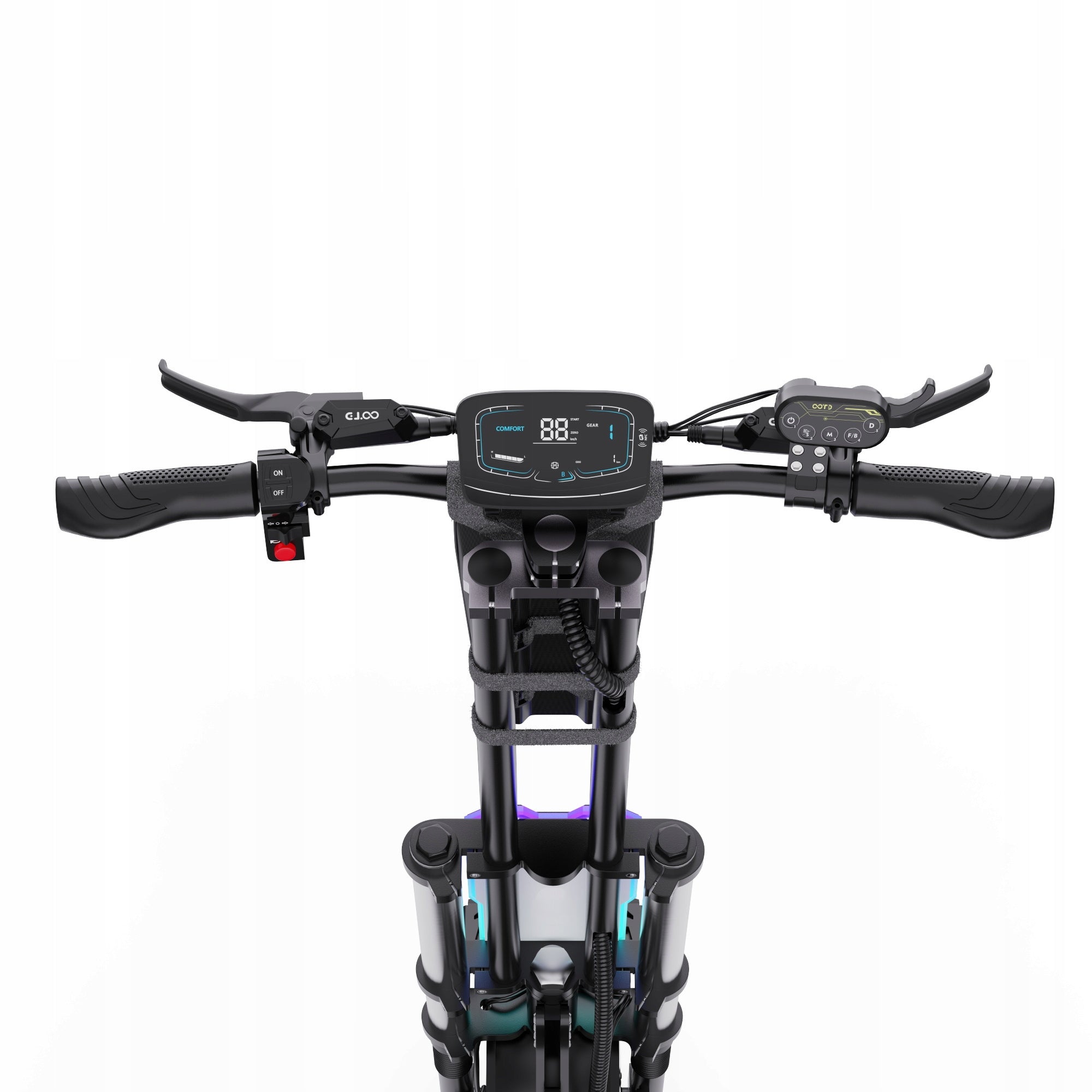 OFF-ROAD ELECTRIC SCOOTER FOR ADULTS 6000W 60V 31.2Ah 100HP NFC PL Model T90