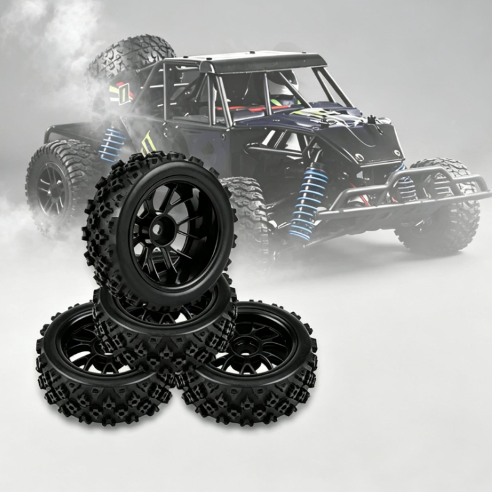 OFF-ROAD RACING TIRES PIECES 4 TIRES SET