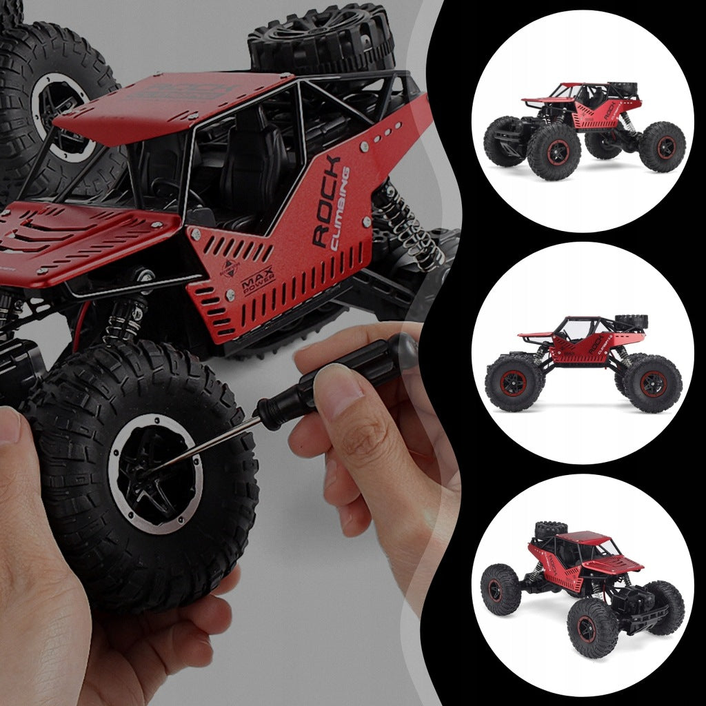 OFF-ROAD VEHICLE REMOTE CONTROLLED LARGE CAR RC BATTERY 4X4 FOR REMOTE CONTROL Manufacturer code Samochód v2