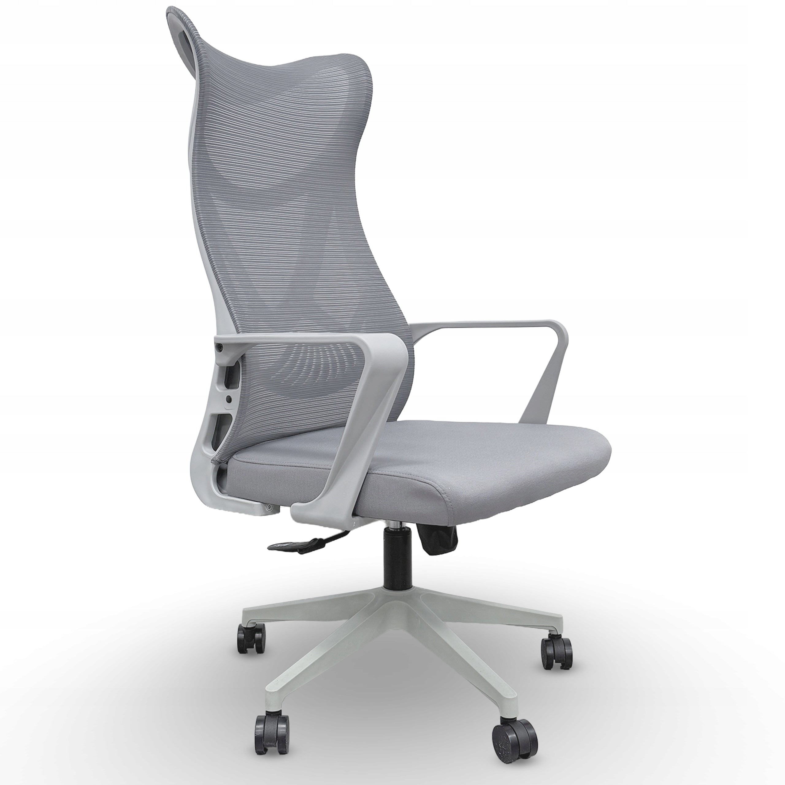 OFFICE CHAIR ADJUSTABLE SWIVEL OFFICE CHAIR ERGONOMIC KB113 GREY