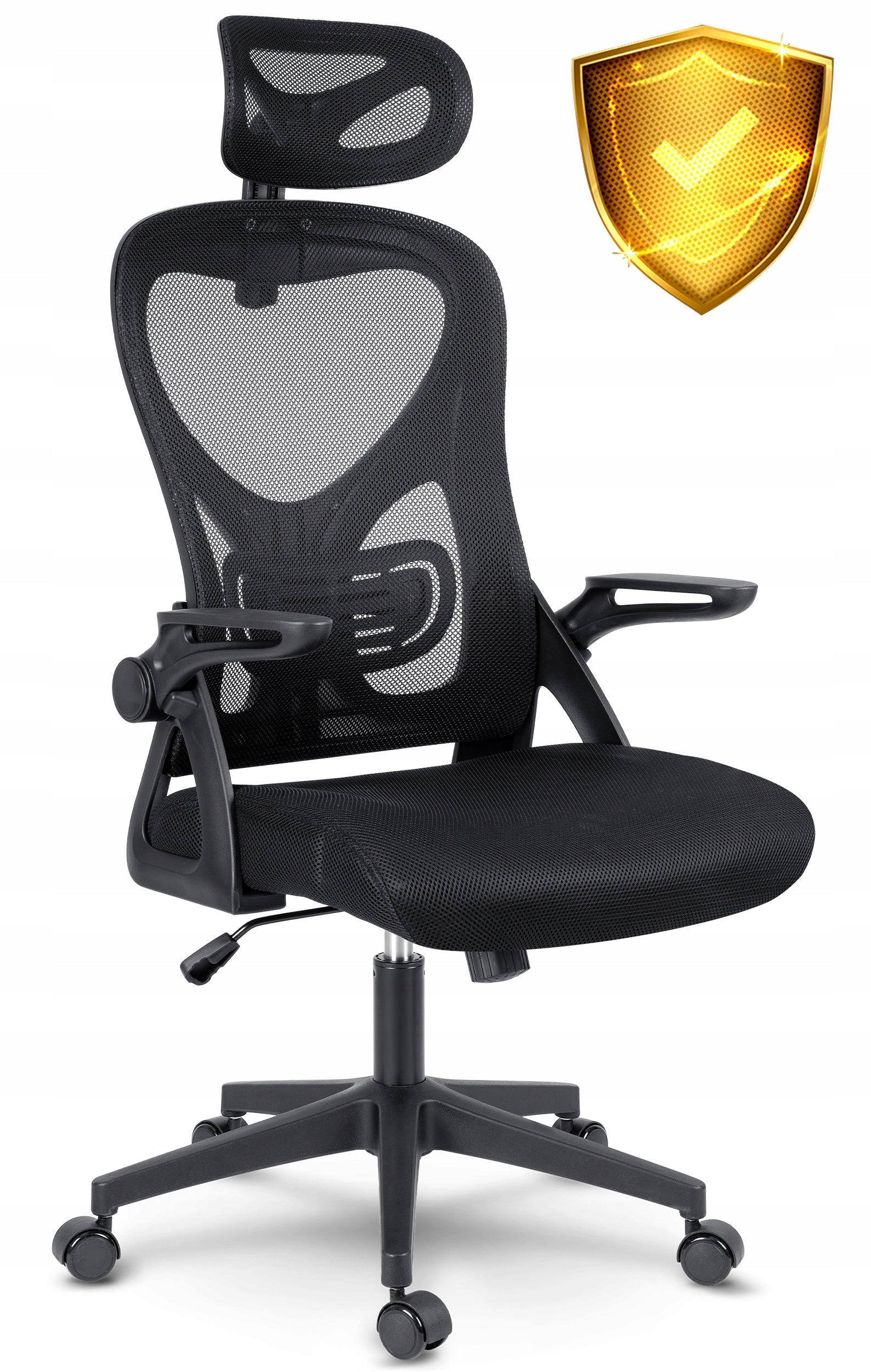 OFFICE CHAIR ADJUSTABLE SWIVEL OFFICE CHAIR SWIVEL MICRO MESH Packaging status original