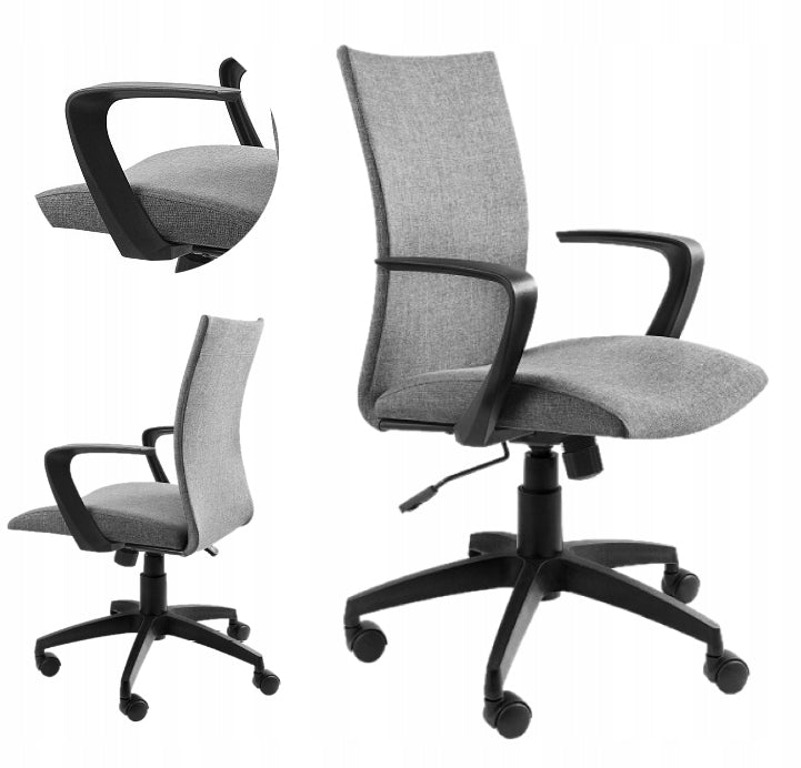 OFFICE CHAIR COMFORTABLE SWIVEL CHAIR ADJUSTABLE WITH WHEELS