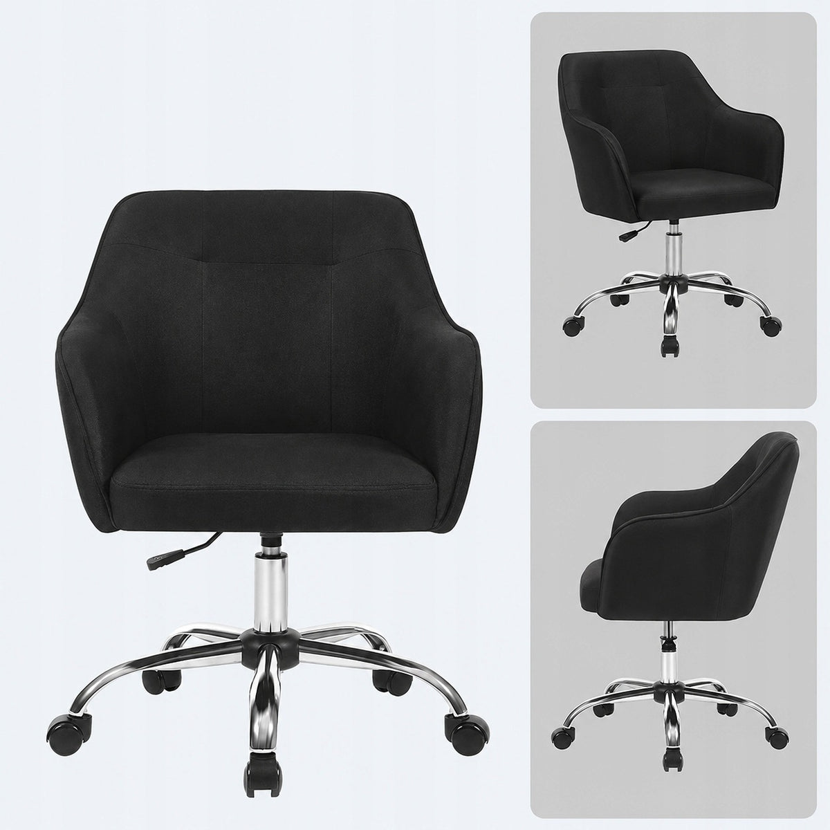 OFFICE CHAIR ERGONOMIC BLACK ADJUSTABLE SONGMICS Brand Songmics