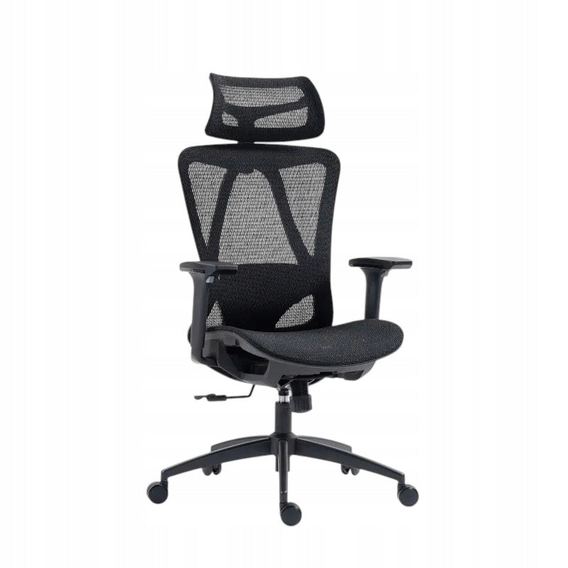 OFFICE CHAIR ERGONOMIC C5 MESH HEADREST ARMRESTS CHAIR