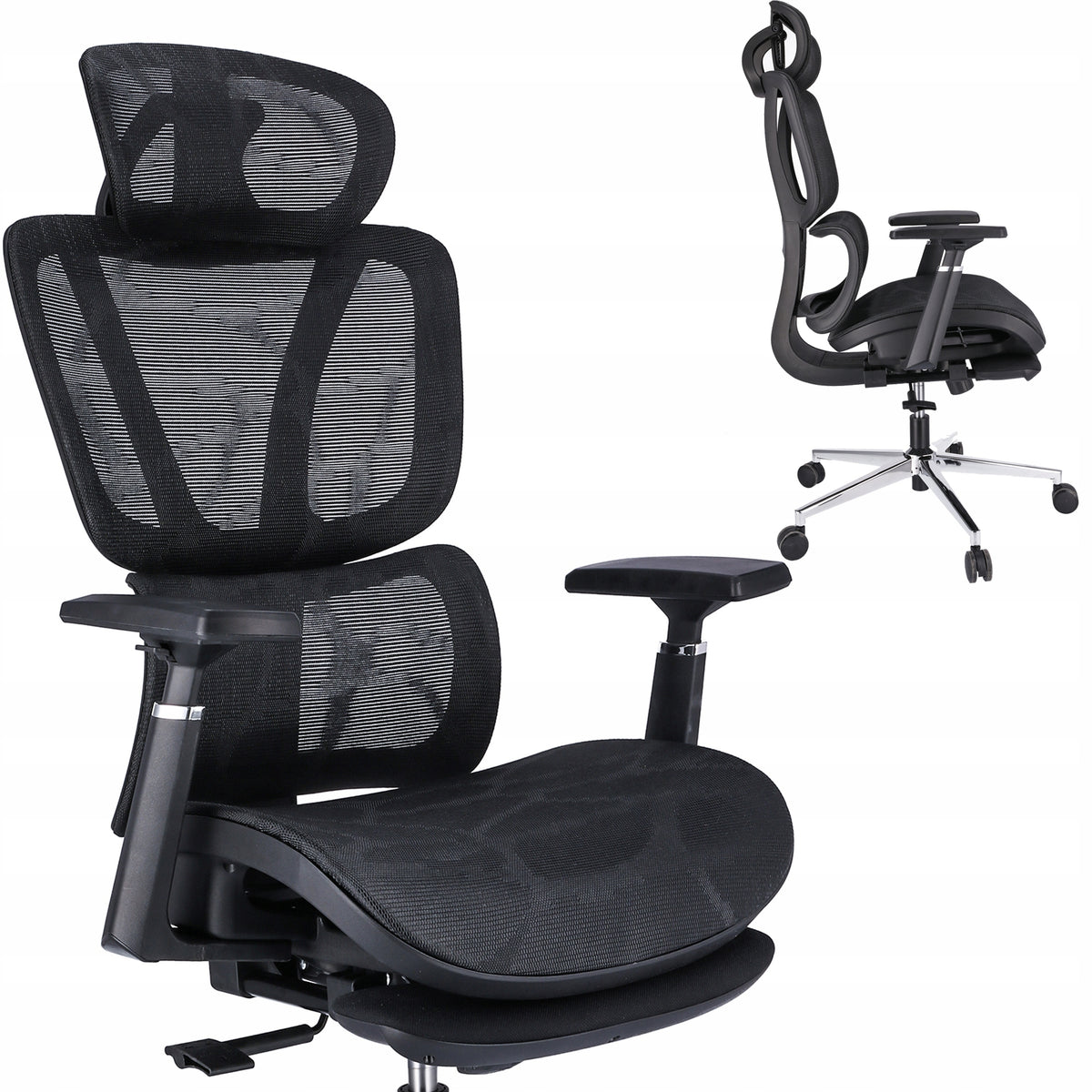 OFFICE CHAIR ERGONOMIC Office Chair Swivel with Footrest
