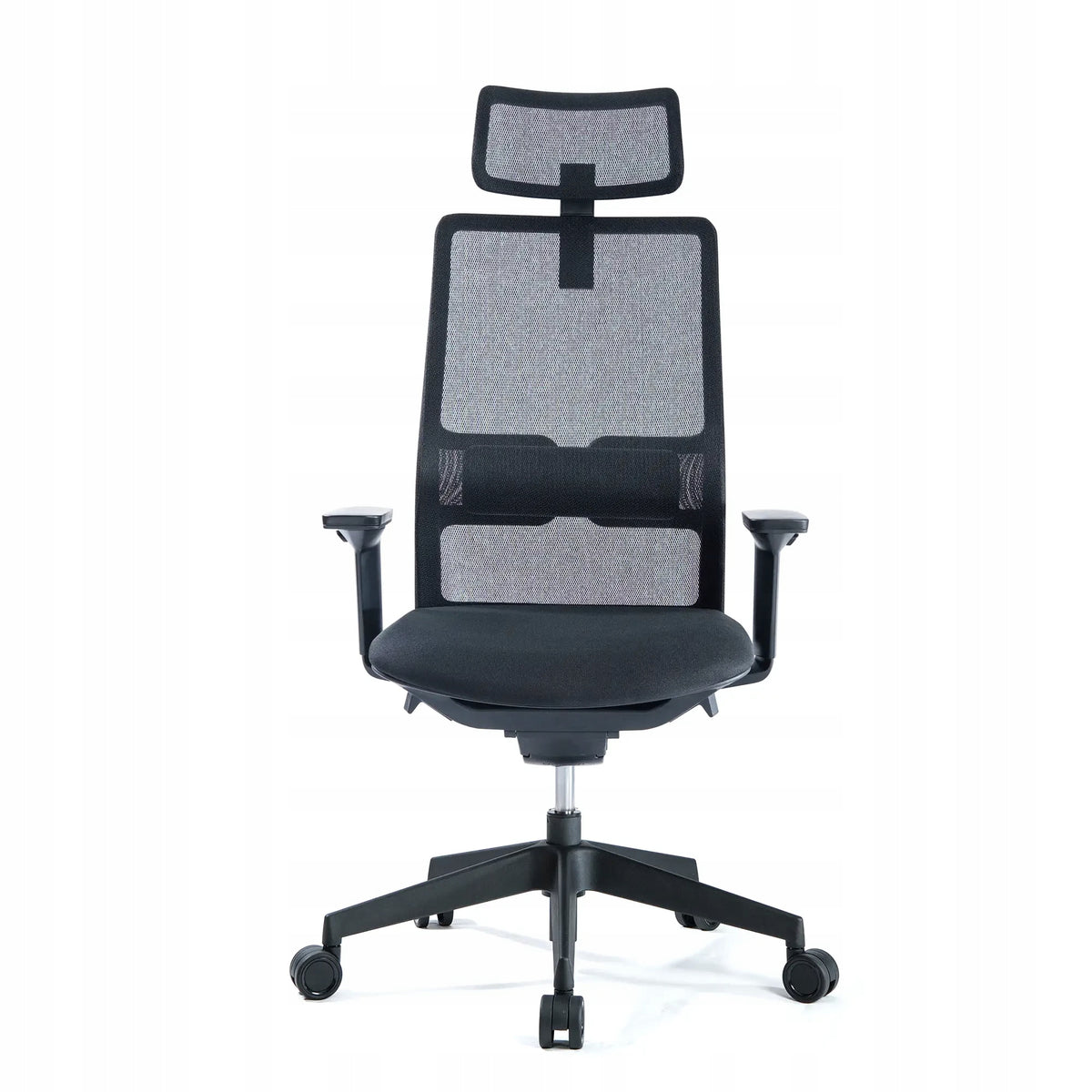 OFFICE CHAIR ERGONOMIC SWIVEL AVIRO BLACK ADJUSTABLE CHAIR Manufacturer code AV 100B