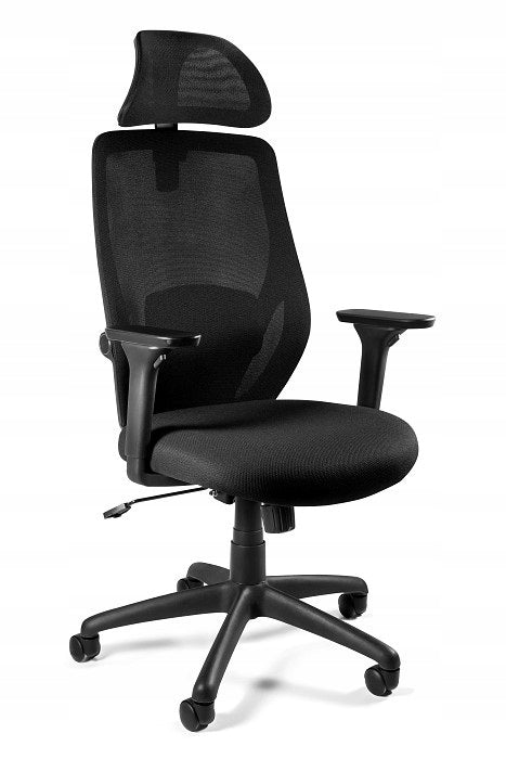 OFFICE CHAIR ERGONOMIC SWIVEL CHESTER BLACK MESH DESK CHAIR