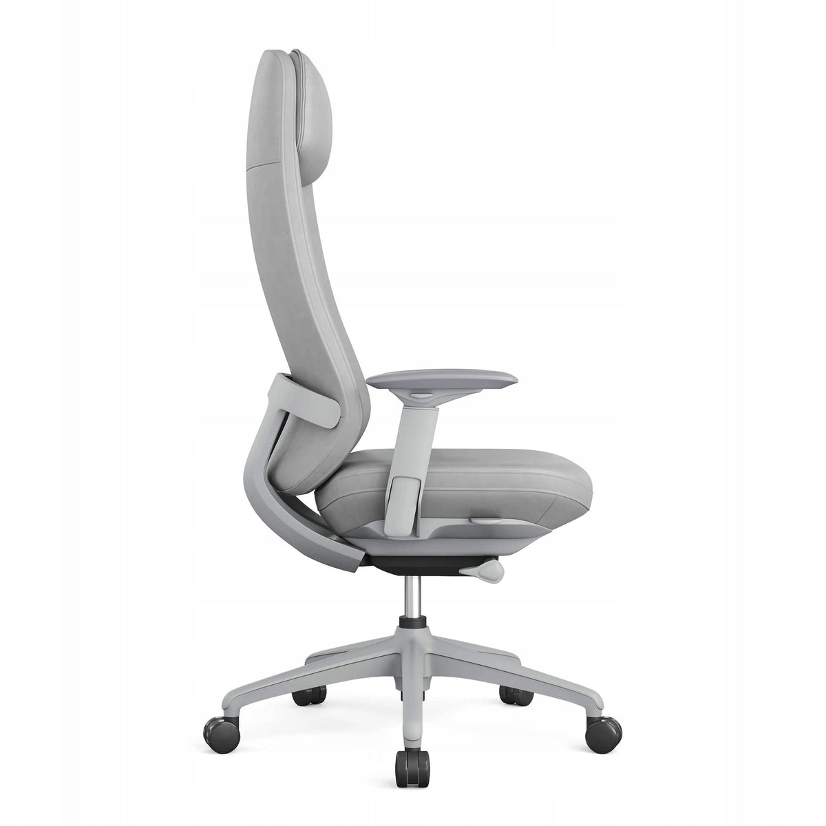 OFFICE CHAIR ERGONOMIC SWIVEL LUNA GREY ECO-LEATHER DESK CHAIR EAN (GTIN) 5906970570961