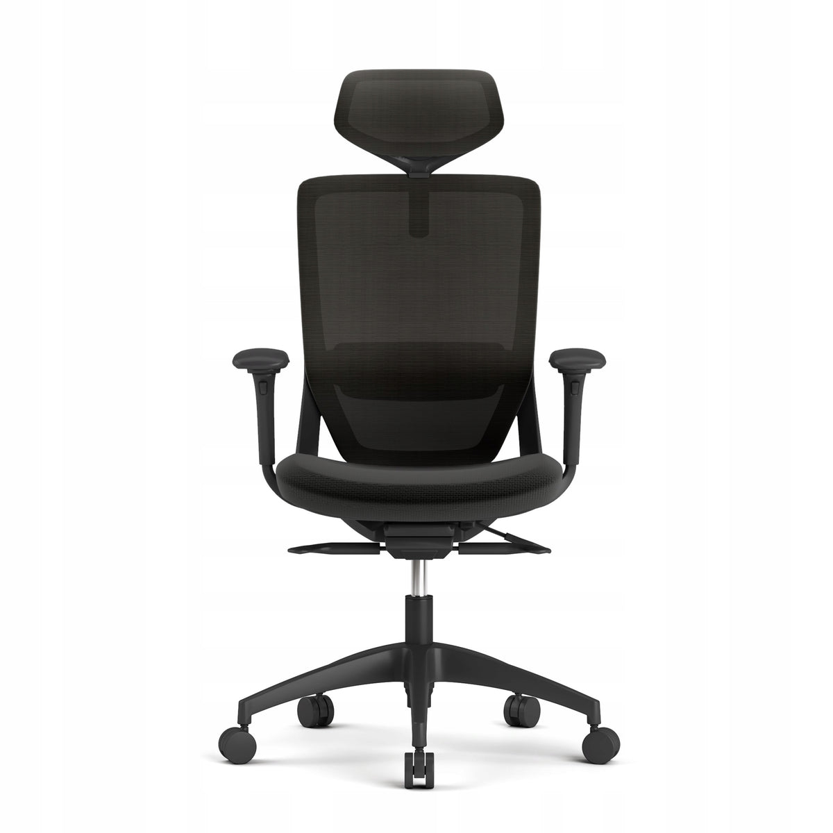 OFFICE CHAIR ERGONOMIC SWIVEL NICKEL BLACK ADJUSTABLE CHAIR EAN (GTIN) 5906970572019