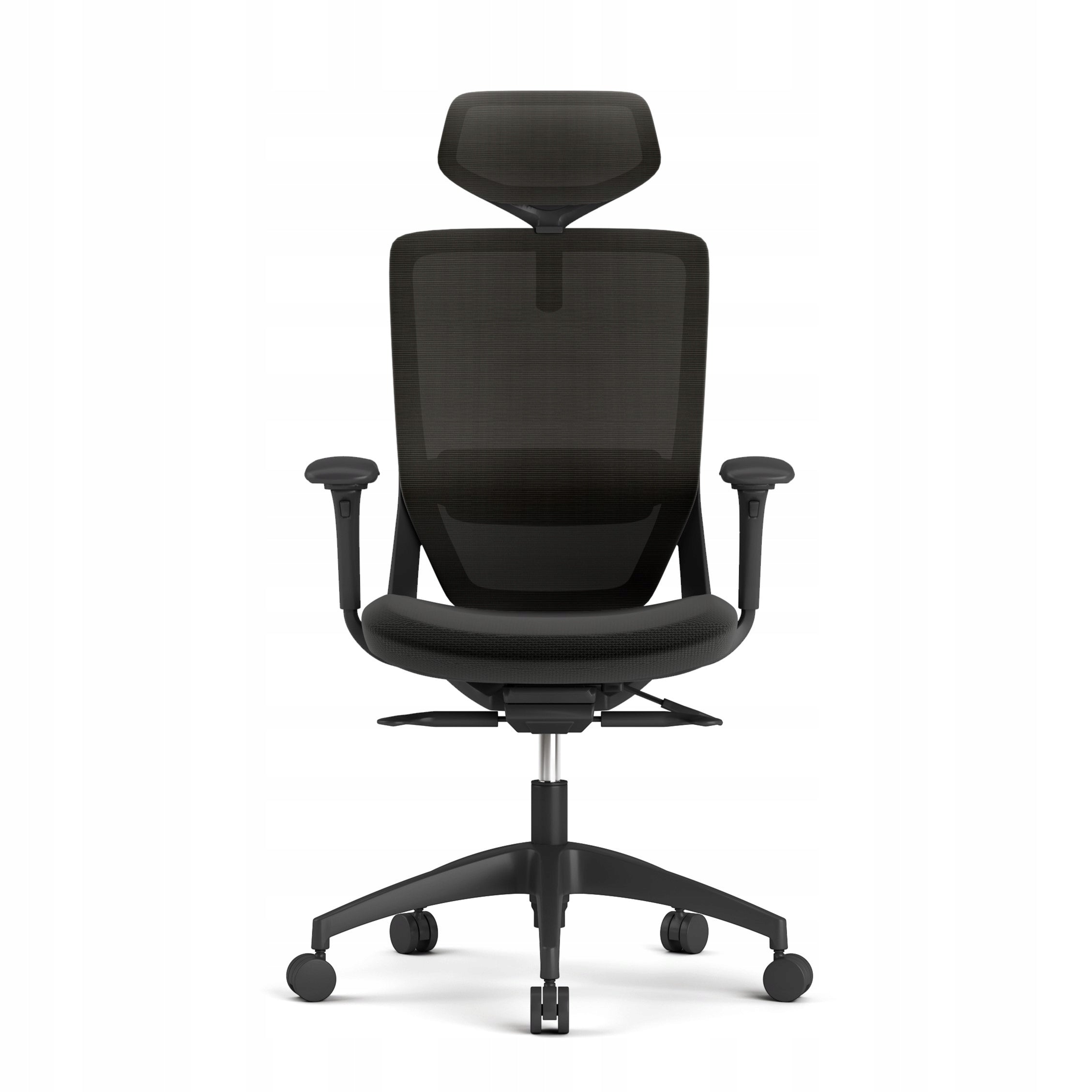 OFFICE CHAIR ERGONOMIC SWIVEL NICKEL BLACK ADJUSTABLE CHAIR EAN (GTIN) 5906970572019