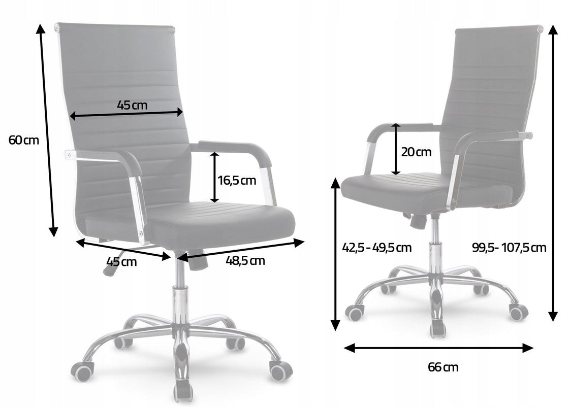 OFFICE CHAIR ERGONOMICZBY ROTARY PROFILED COMFORTABLE GAMI BLACK EAN (GTIN) 5905575412058