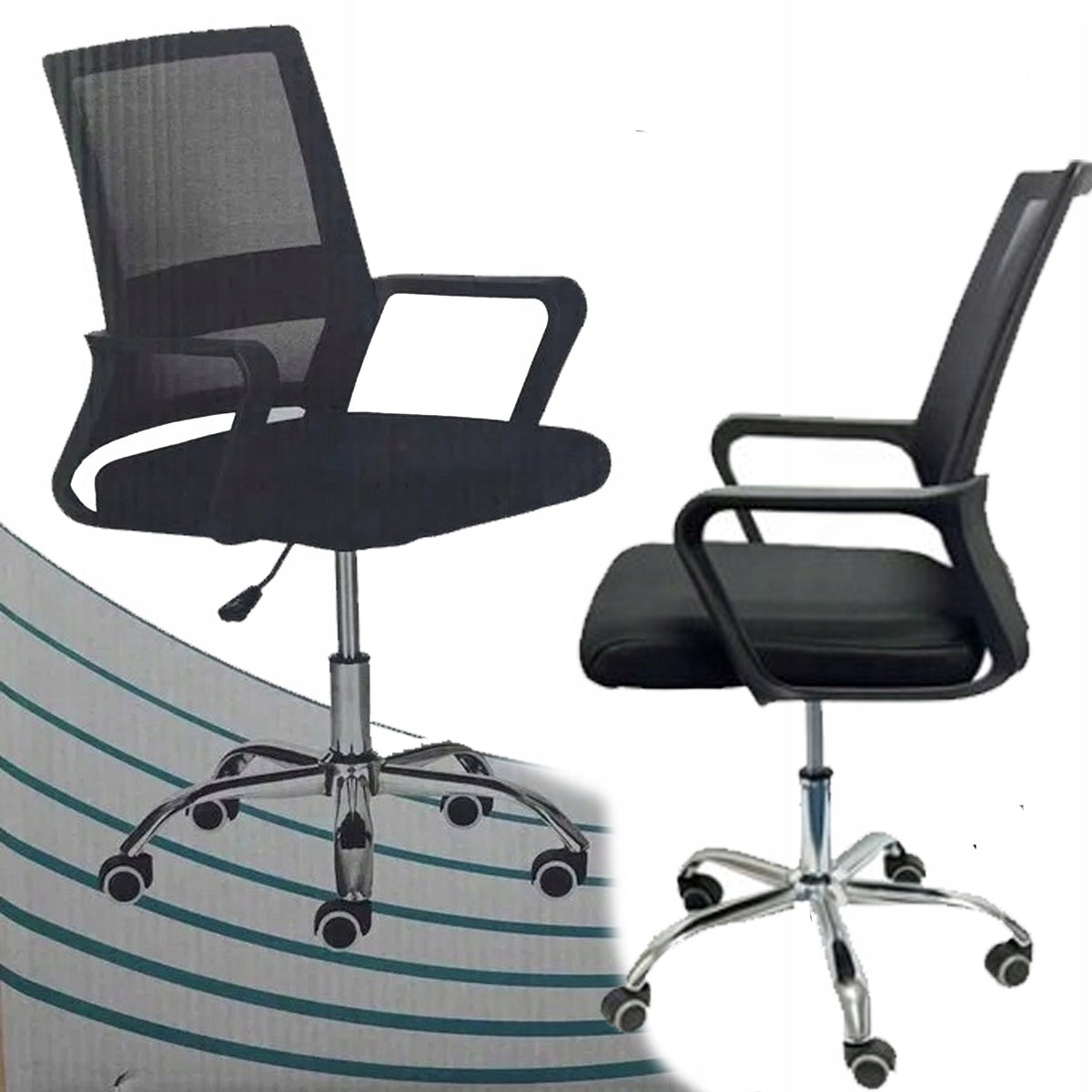 OFFICE CHAIR FOR CHILDREN SWIVEL WITH WHEELS VERTO MATERIAL ERGONOMIC
