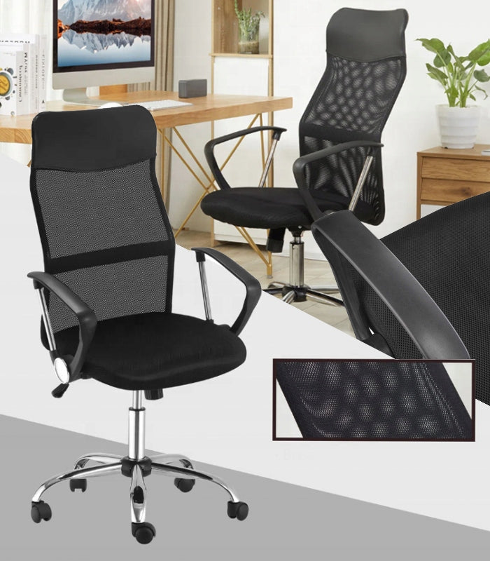 OFFICE CHAIR FOR WORK COMPUTER OFFICE SWIVEL CHAIR BREATHABLE MESH