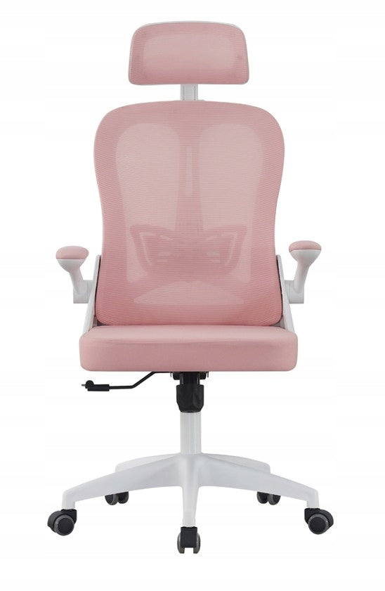 OFFICE CHAIR HORSEKING SWIVEL ERGONOMIC MATERIAL ADJUSTABLE PINK Medical device no