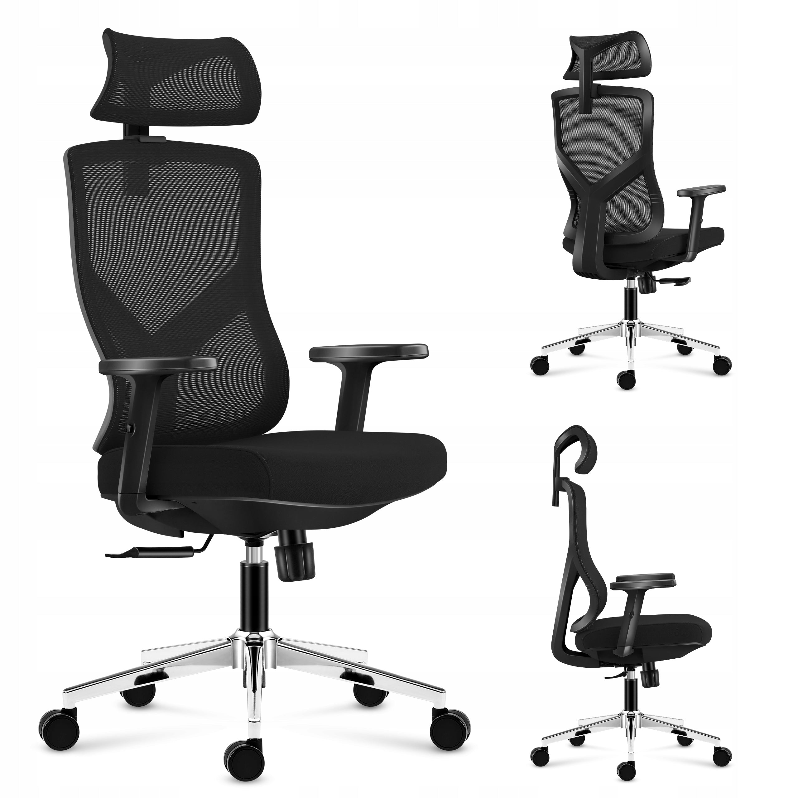 OFFICE CHAIR MARK ADLER MANAGER 3.3 SWIVEL BLACK MESH SWIVEL BLACK