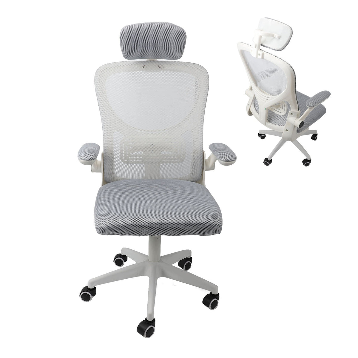OFFICE CHAIR MESH OFFICE CHAIR WITH HIGH BACKREST AND SUPPORT