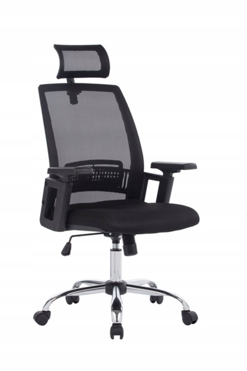 OFFICE CHAIR MYKONOS, OFFICE PRODUCTS, BLACK