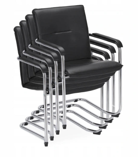 OFFICE CHAIR RUMBA BLACK CONFERENCE CLASSIC Manufacturer code SAMBA 4L-ARM-CR