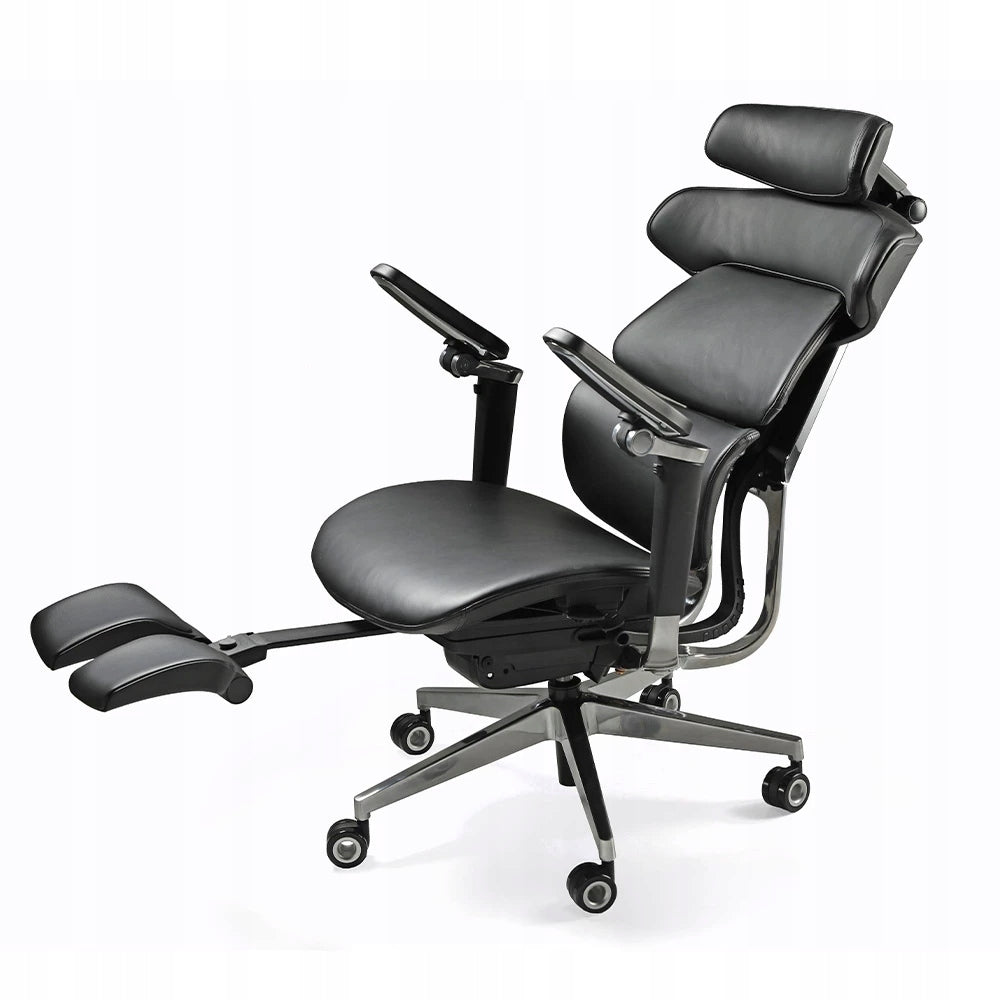 OFFICE CHAIR SCORPIO SWIVEL CHAIR ERGONOMIC ADJUSTABLE LEATHER EAN (GTIN) 5906118497846