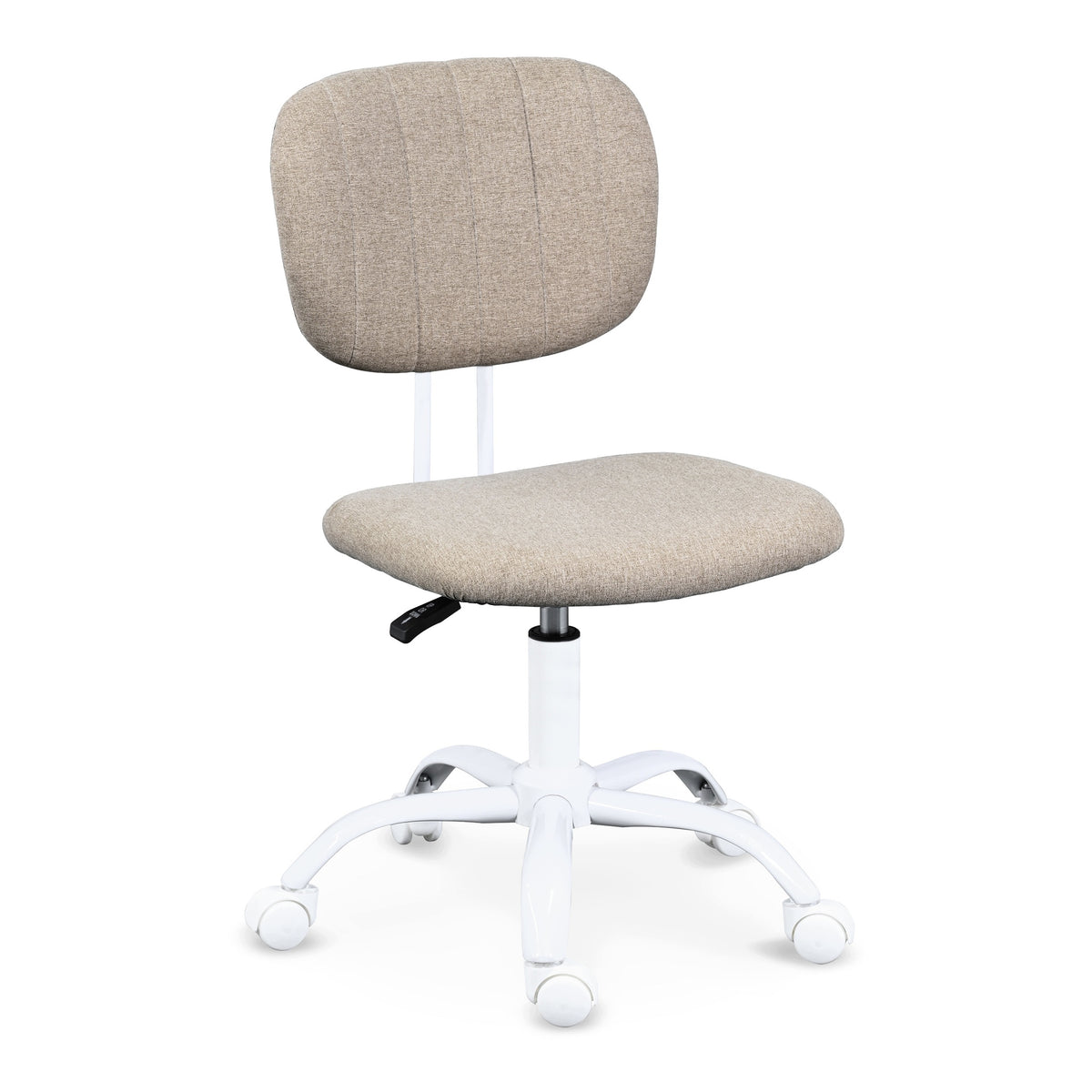 OFFICE CHAIR SWIVEL ADJUSTABLE OFFICE CHAIR FOR DESK KB116 BEIGE