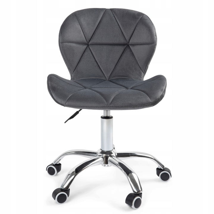 OFFICE CHAIR SWIVEL ADJUSTABLE VELOUR OFFICE CHAIR WITH WHEELS Brand Care Life