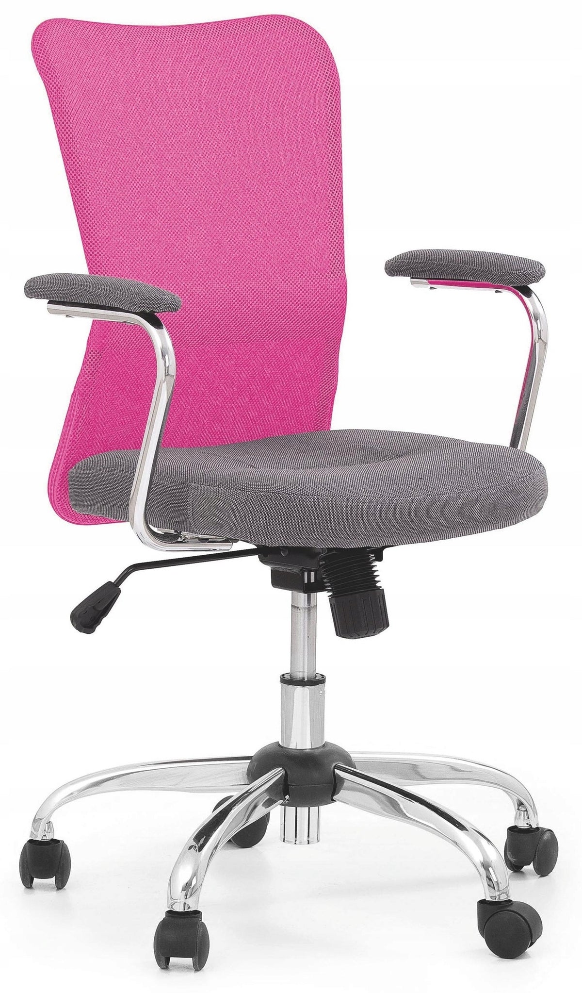 OFFICE CHAIR SWIVEL ANDY PINK HALMAR