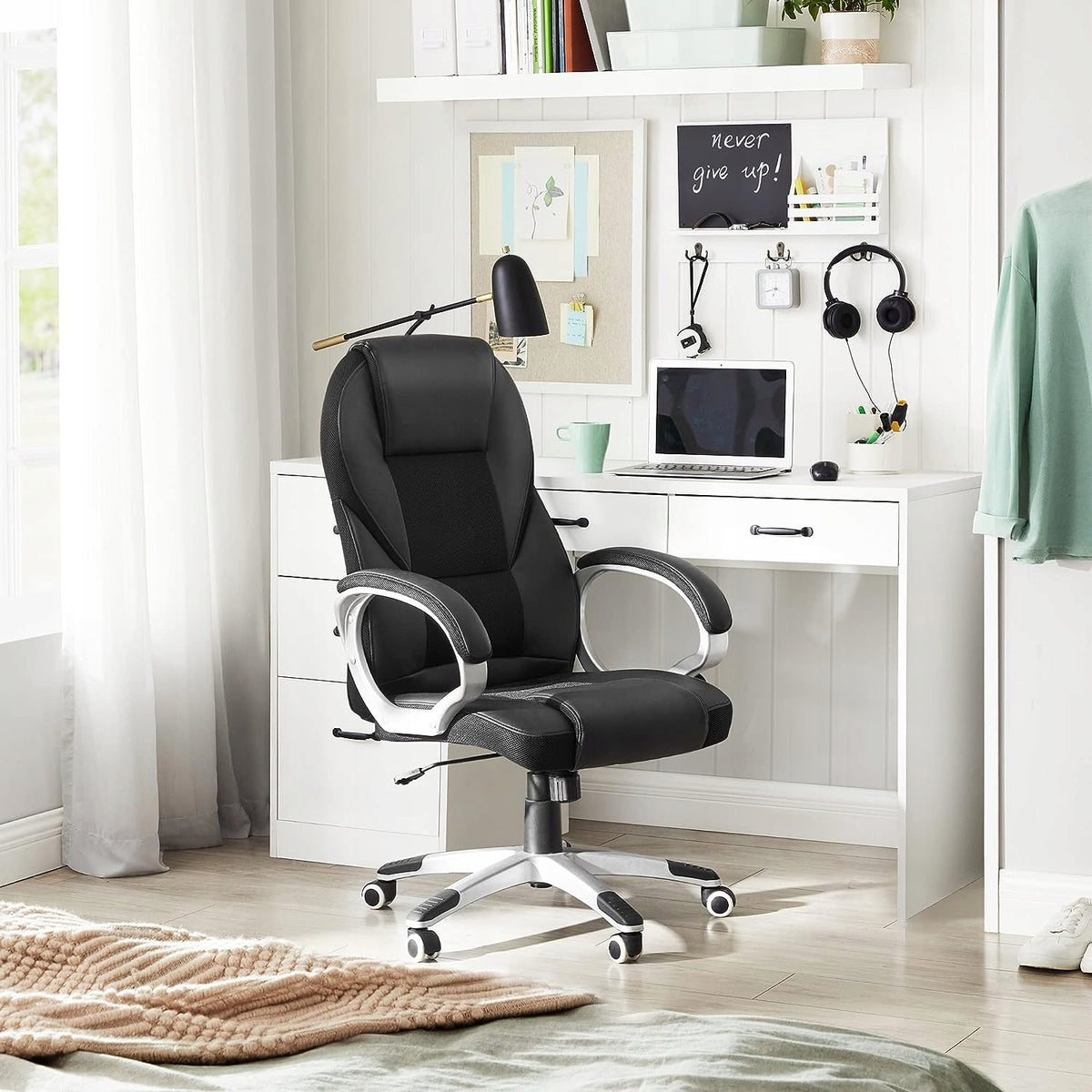 OFFICE CHAIR SWIVEL CHAIR BOSS ADJUSTABLE ERGONOMIC Brand Songmics