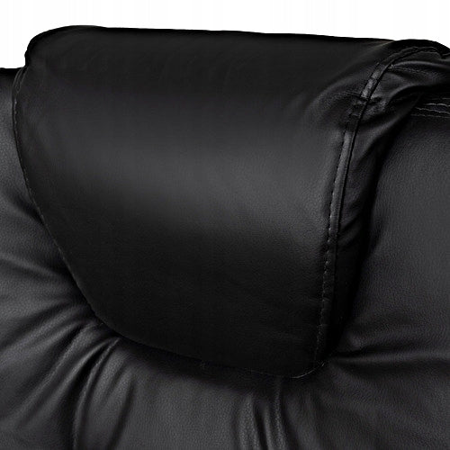 OFFICE CHAIR SWIVEL CHAIR ERGONOMIC LEATHER BLACK ADJUSTABLE Manufacturer code AFWE434E