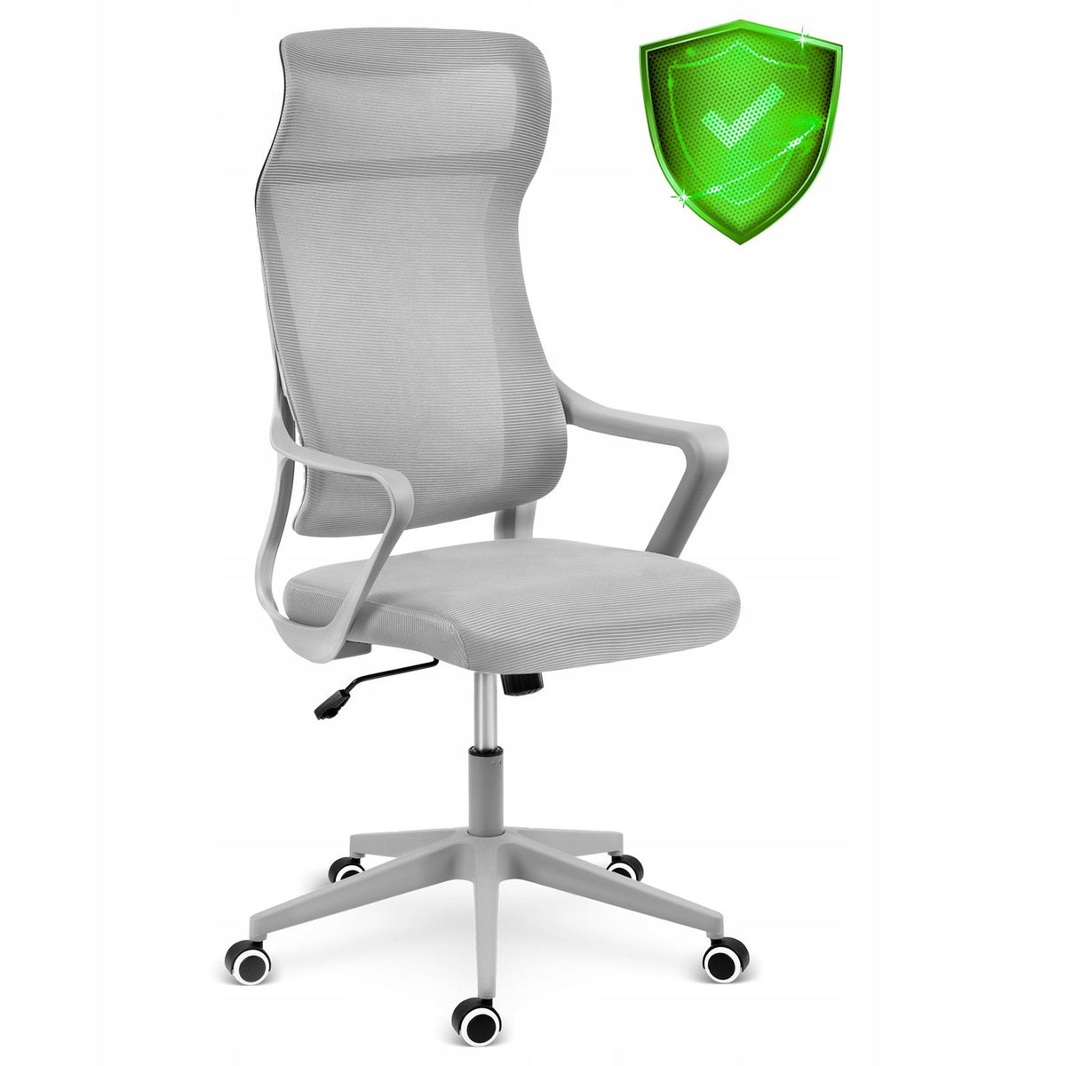 OFFICE CHAIR SWIVEL CHAIR MICRO MESH DESK CHAIR GREY Packaging status original