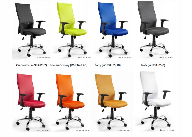 OFFICE CHAIR SWIVEL CHAIR WITH WHEELS GREY EAN (GTIN) 5908242402284
