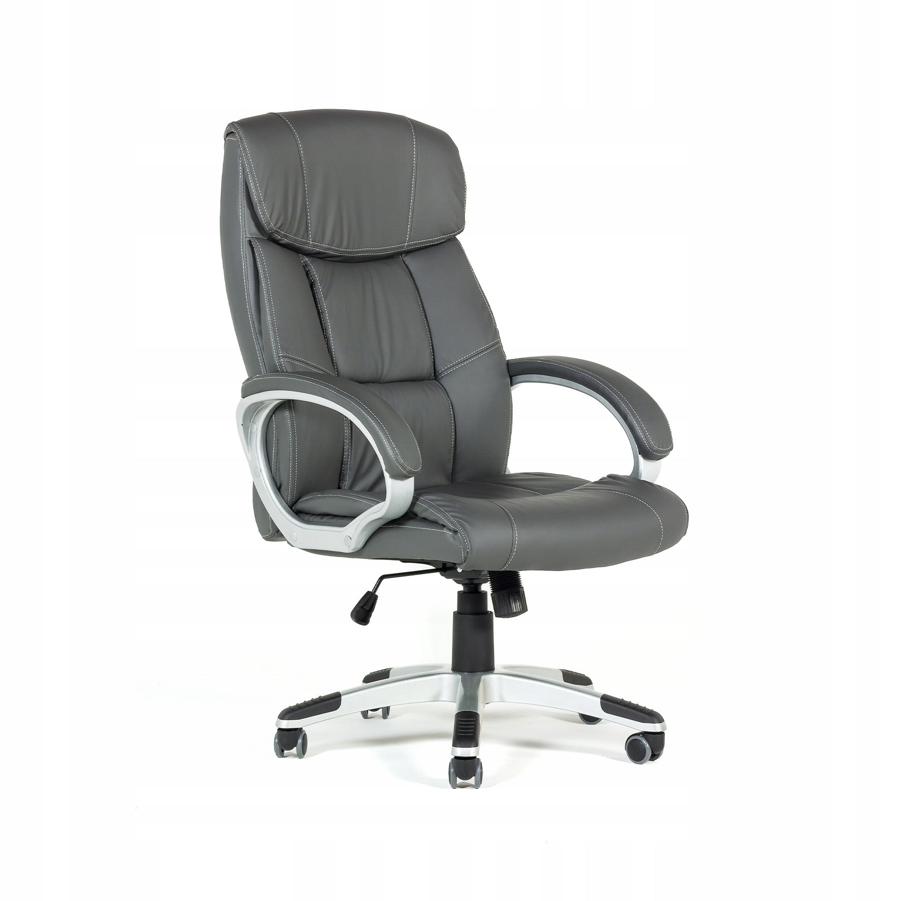 OFFICE CHAIR SWIVEL COMFORTABLE OFFICE CHAIR WITH ECO-LEATHER TILT MECHANISM