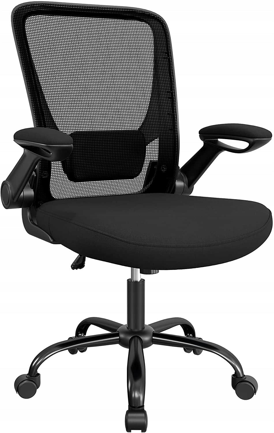OFFICE CHAIR SWIVEL DESK CHAIR ERGONOMIC MESH BLACK 120KG