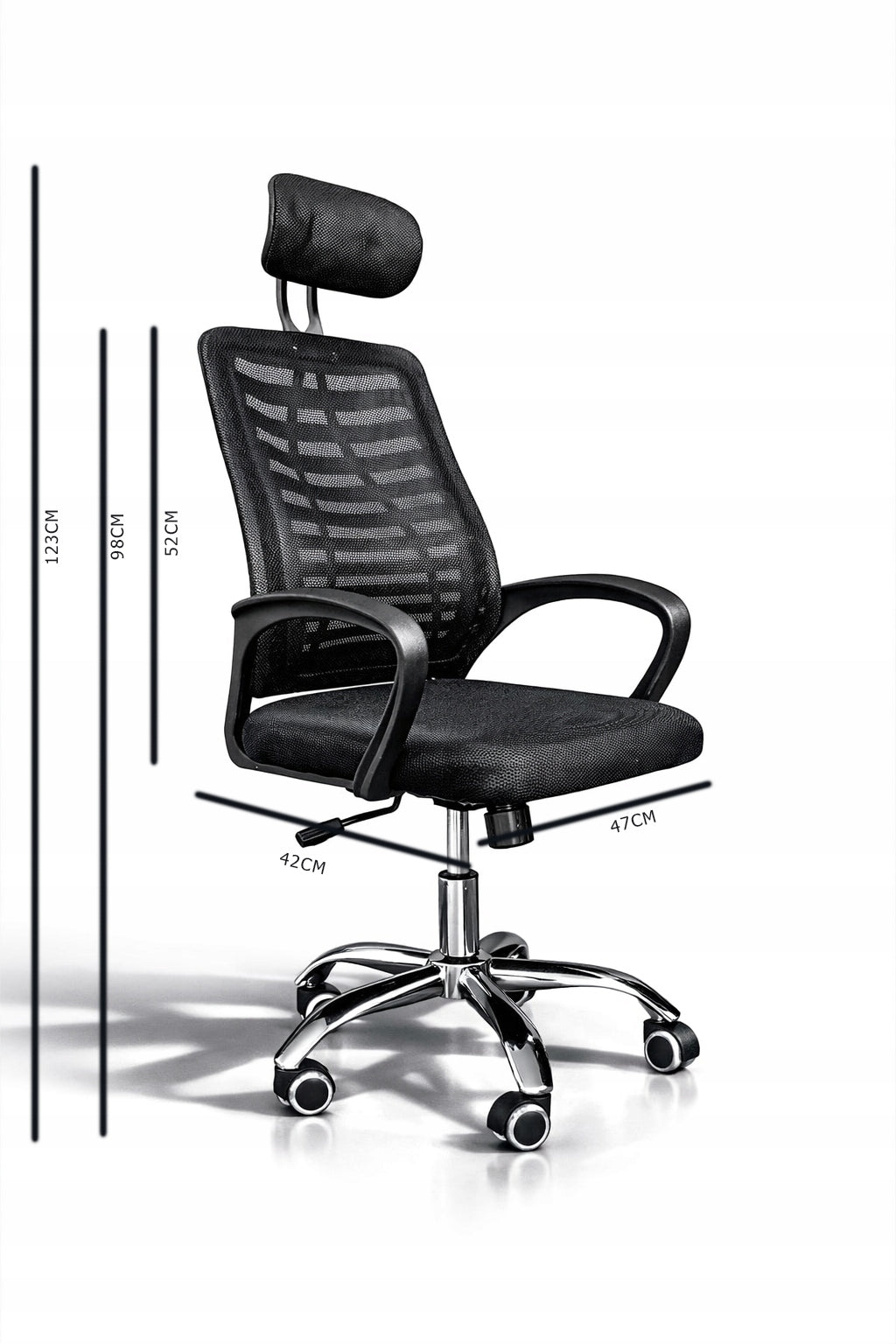 OFFICE CHAIR SWIVEL DESK CHAIR OFFICE MICRO MESH CHAIR Packaging status original