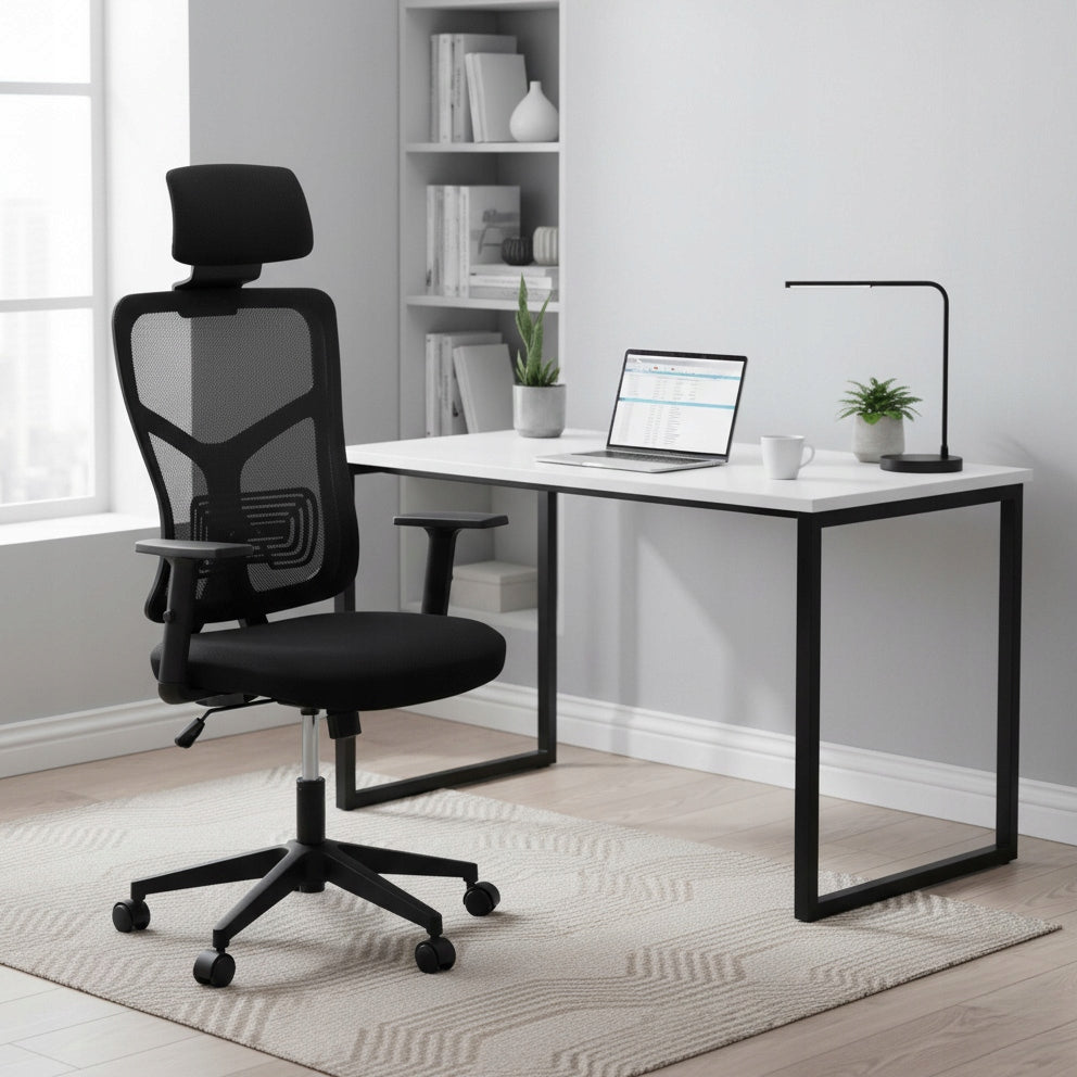 OFFICE CHAIR SWIVEL ERGONOMIC ADJUSTABLE OFFICE CHAIR MICRO MESH Brand eHokery