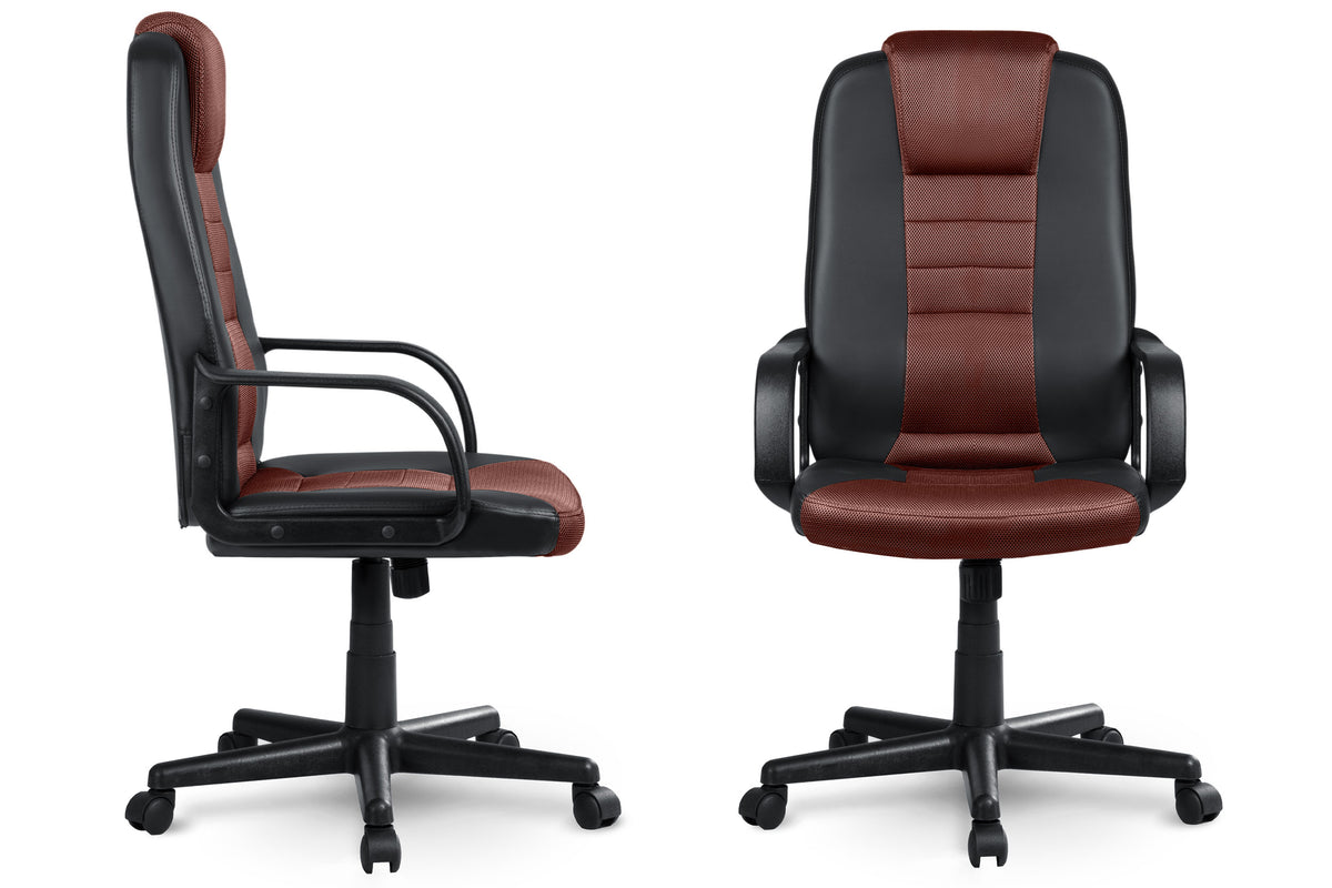 OFFICE CHAIR SWIVEL ERGONOMIC OFFICE CHAIR SWIVEL BLACK BROWN Medical device no