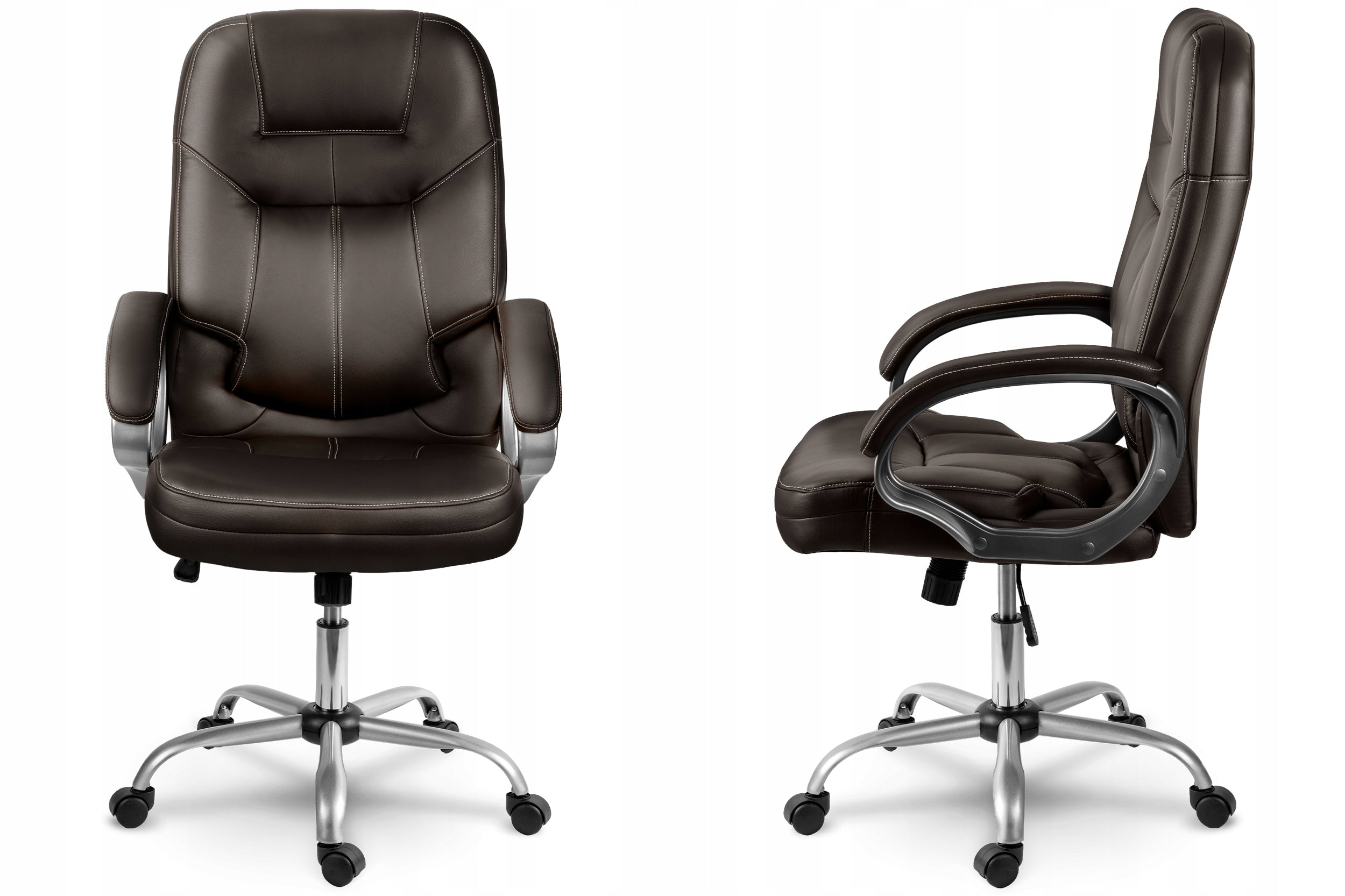 OFFICE CHAIR SWIVEL ERGONOMIC OFFICE CHAIR SWIVEL DARK BROWN Medical device no