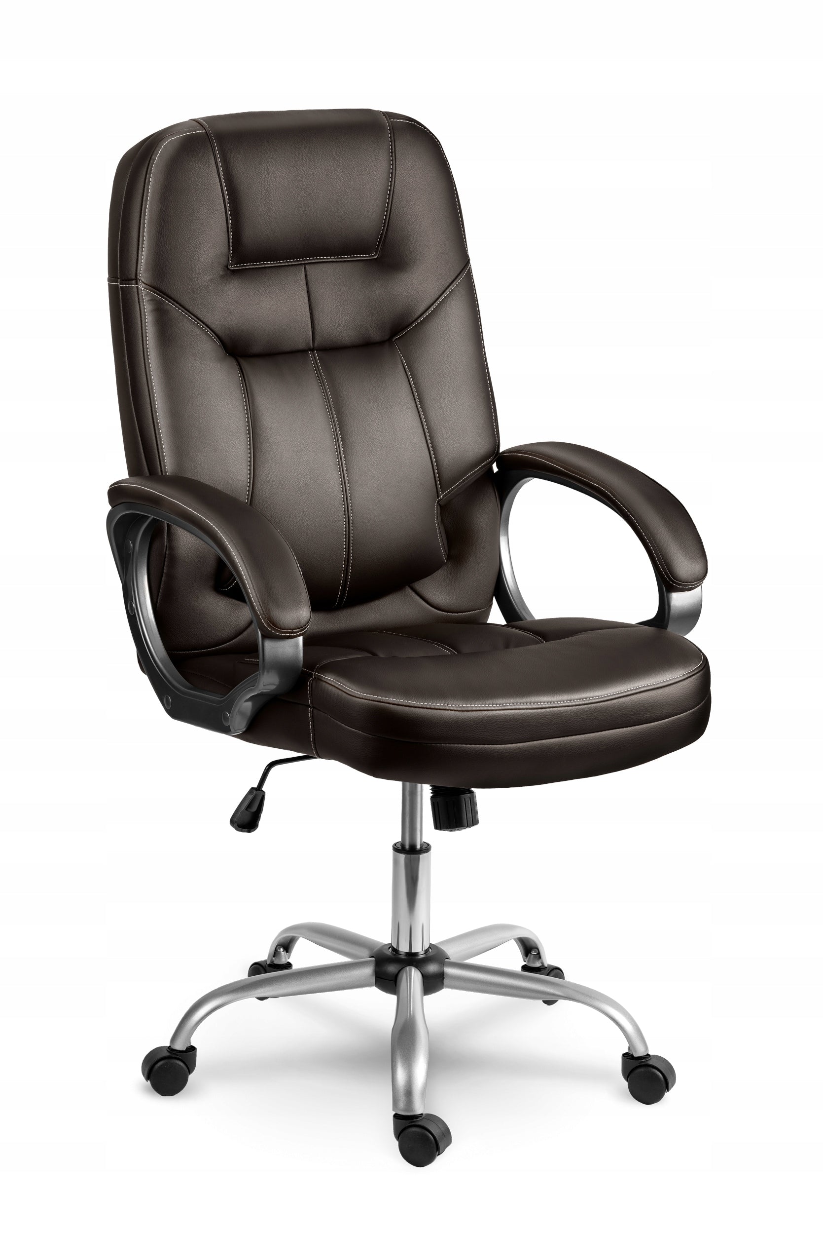 OFFICE CHAIR SWIVEL ERGONOMIC OFFICE CHAIR SWIVEL DARK BROWN Packaging status original