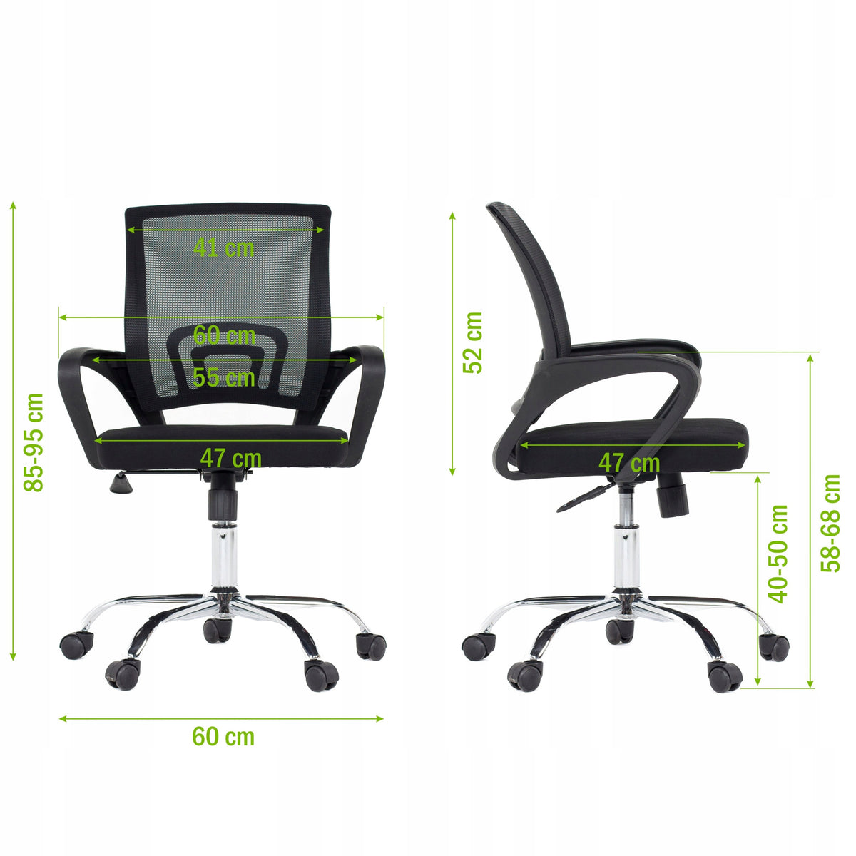 OFFICE CHAIR SWIVEL JUPITER OFFICE CHAIR PROFILED BACKREST MESH Manufacturer code MV- QS-O2101-JUPITER