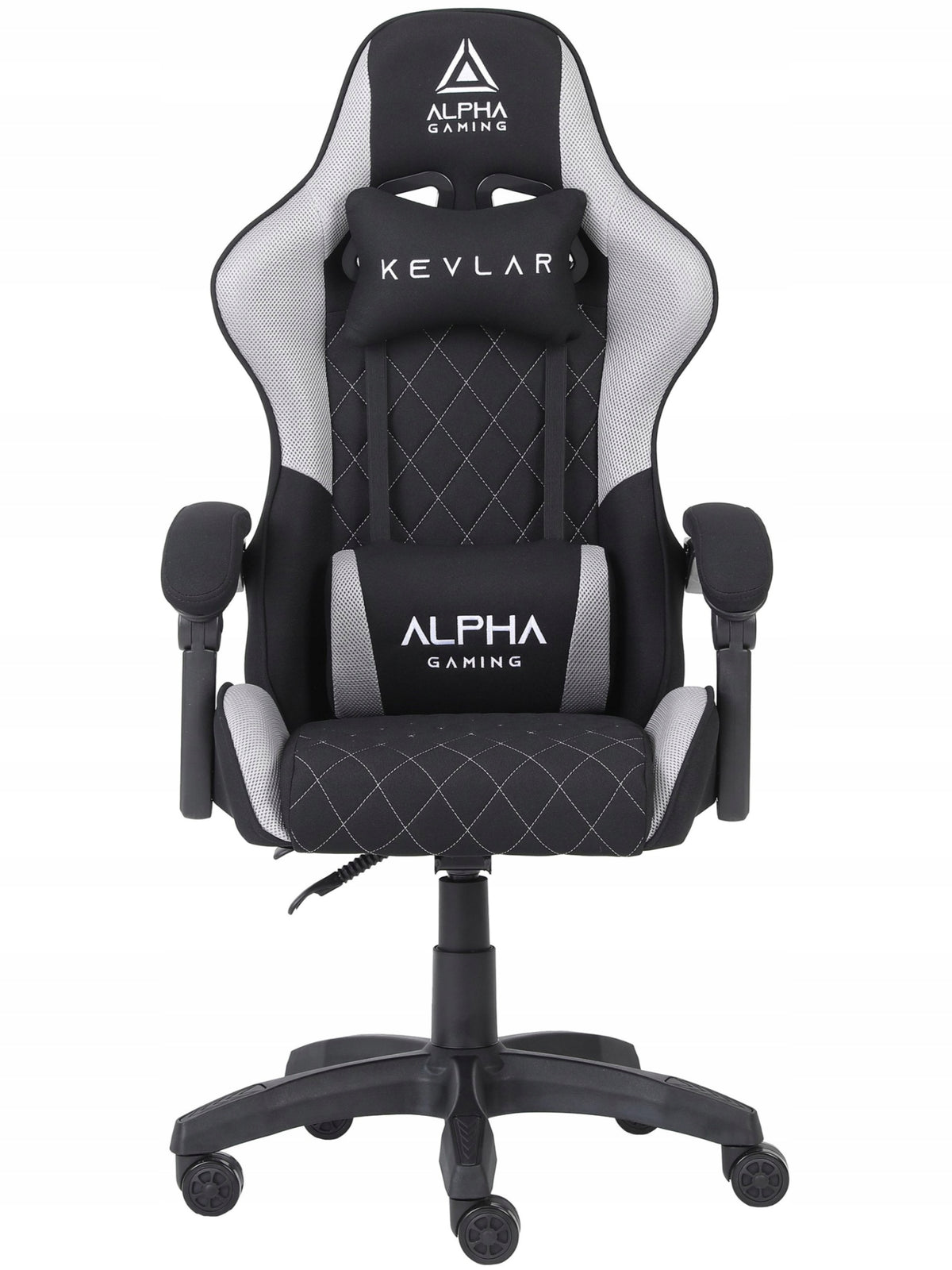 OFFICE CHAIR SWIVEL MATERIAL ALPHA GAMING KEVLAR GREY Brand Alpha Gaming