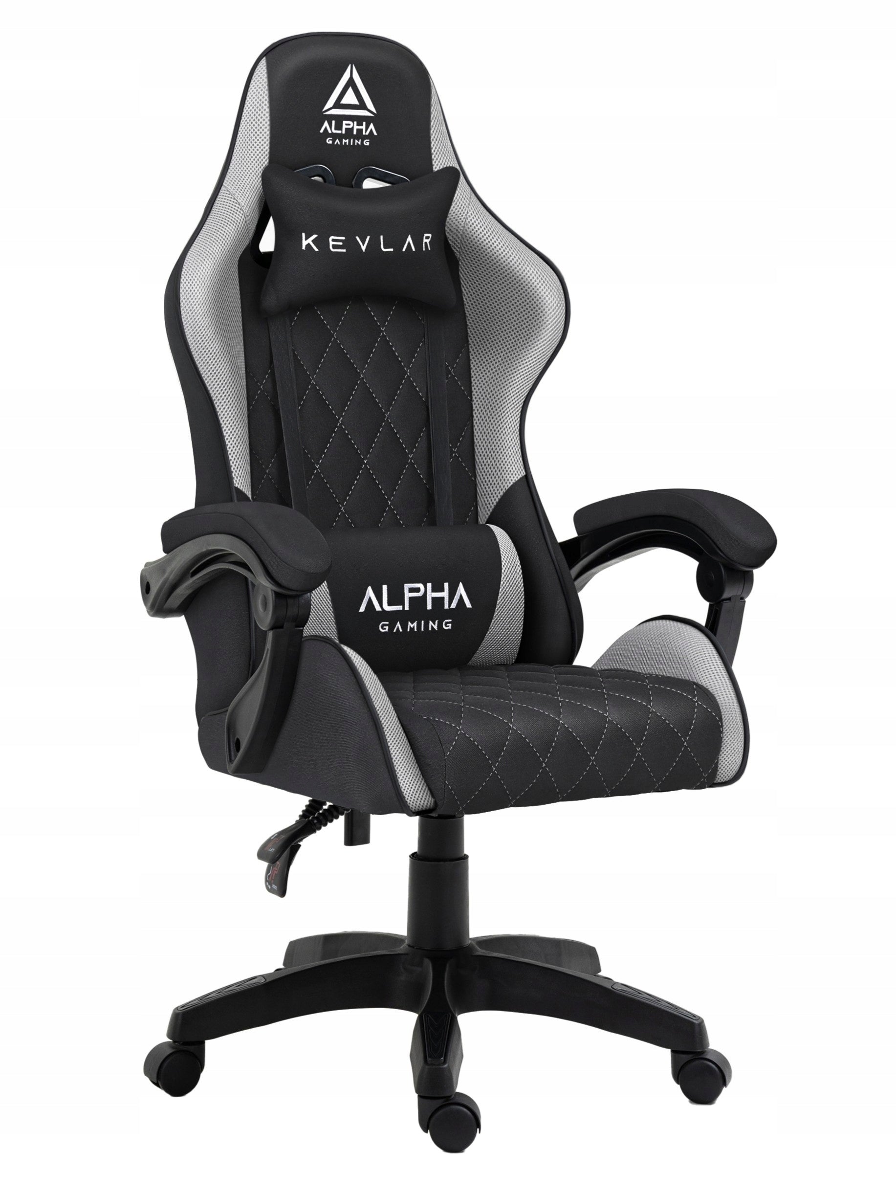 OFFICE CHAIR SWIVEL MATERIAL ALPHA GAMING KEVLAR GREY Manufacturer code ALPHA GAMING KEVLAR GRY