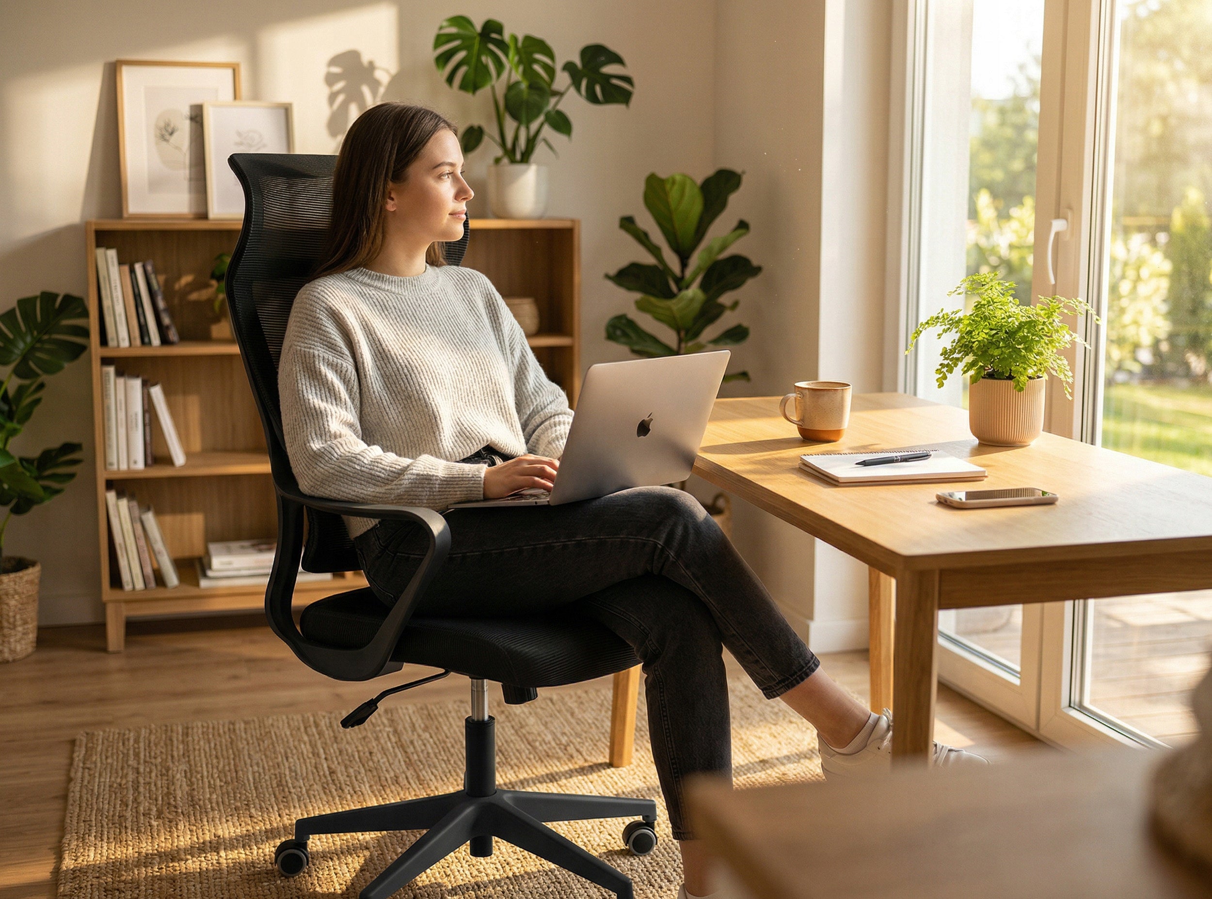 OFFICE CHAIR SWIVEL MICROGRID SOFOTEL Manufacturer code 241300