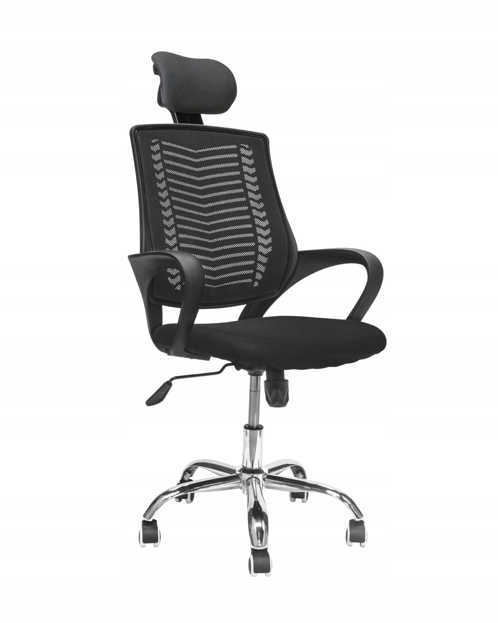 OFFICE CHAIR SWIVEL OFFICE CHAIR FOR DESK MICRO MESH BLACK AIRIS Packaging status original