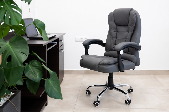 OFFICE CHAIR SWIVEL OFFICE CHAIR FOR OFFICE ROOM ADJUSTABLE GREY Medical device no