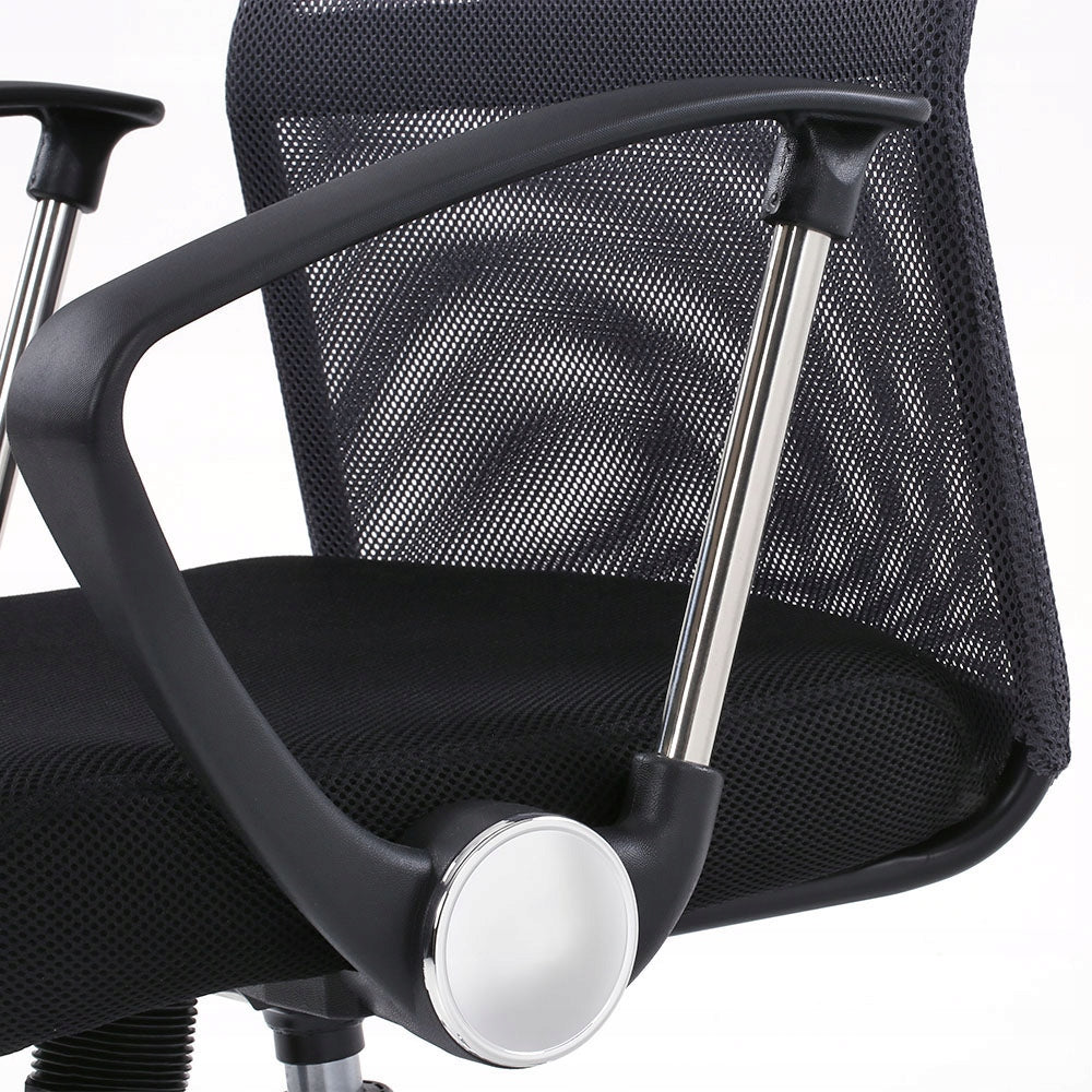 OFFICE CHAIR SWIVEL OFFICE CHAIR FOR WORK OFFICE BLACK ADJUSTABLE Packaging status original