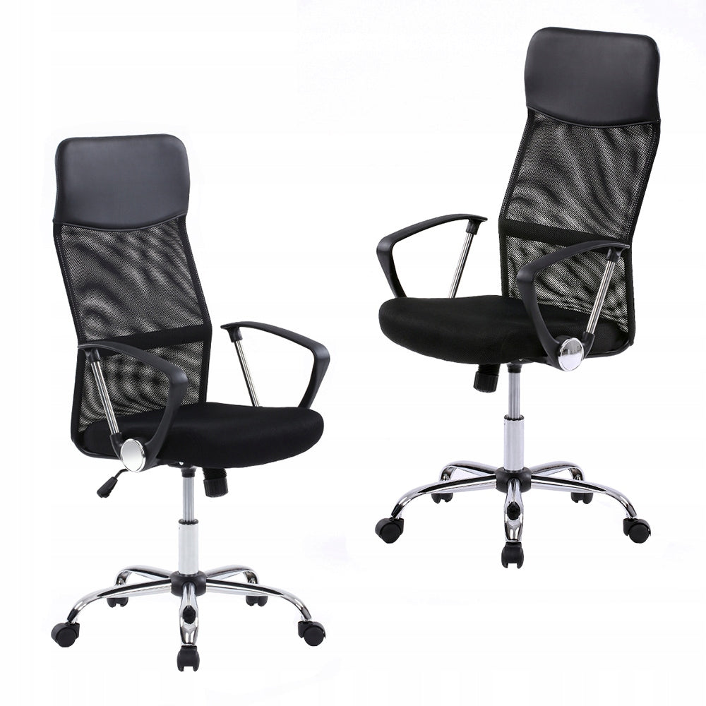 OFFICE CHAIR SWIVEL OFFICE CHAIR FOR WORK OFFICE BLACK ADJUSTABLE