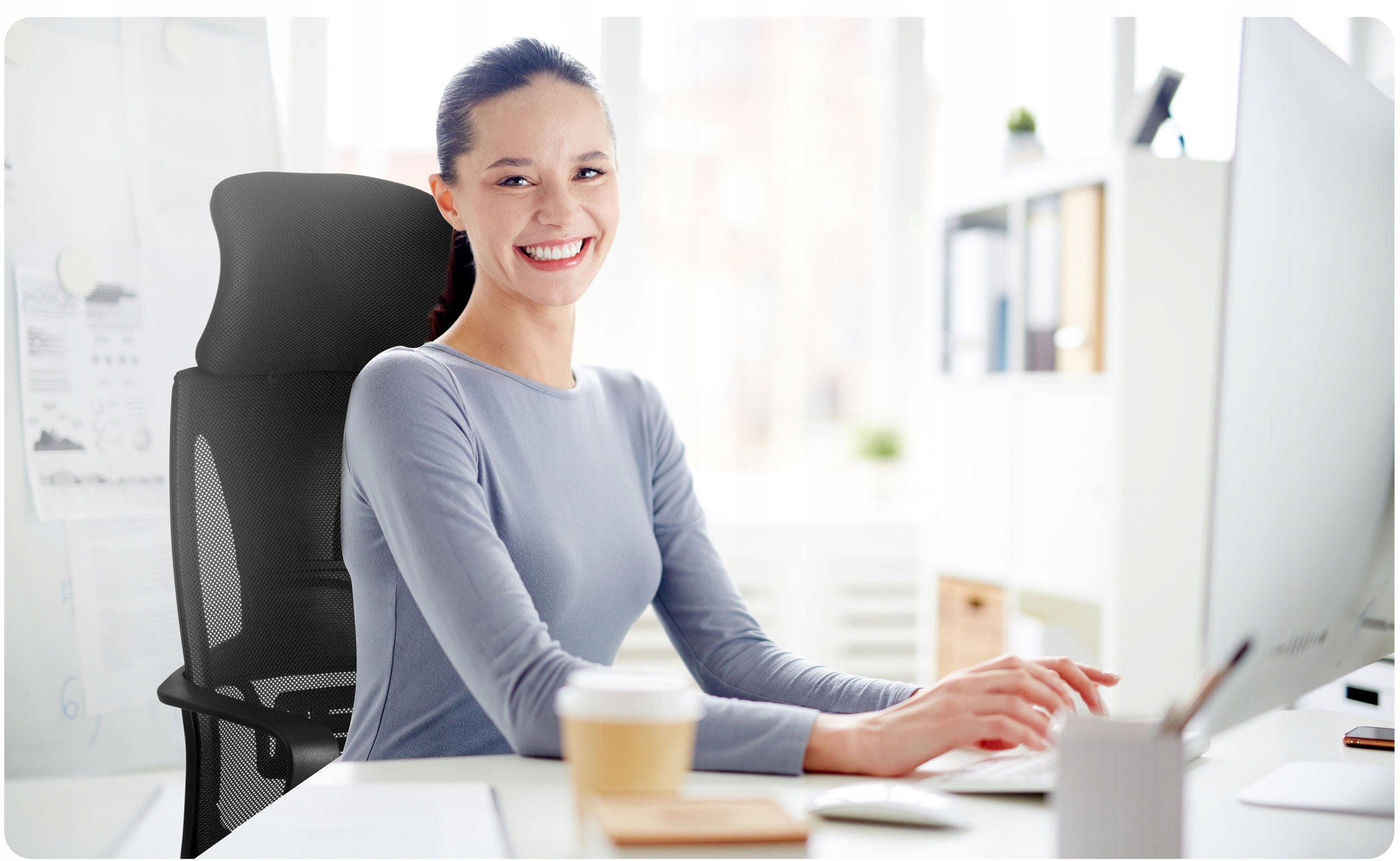 OFFICE CHAIR SWIVEL OFFICE CHAIR MICRO MESH Manufacturer code 2290