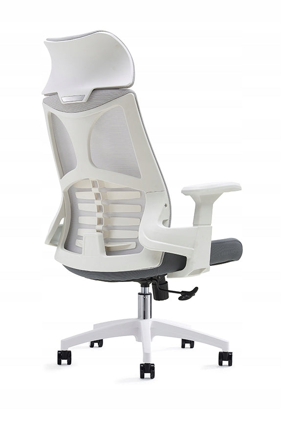 OFFICE CHAIR SWIVEL OFFICE CHAIR WHITE ERGONOMIC MESH Manufacturer code FOTEL BIUROWY OBROTOWY KRZESŁO