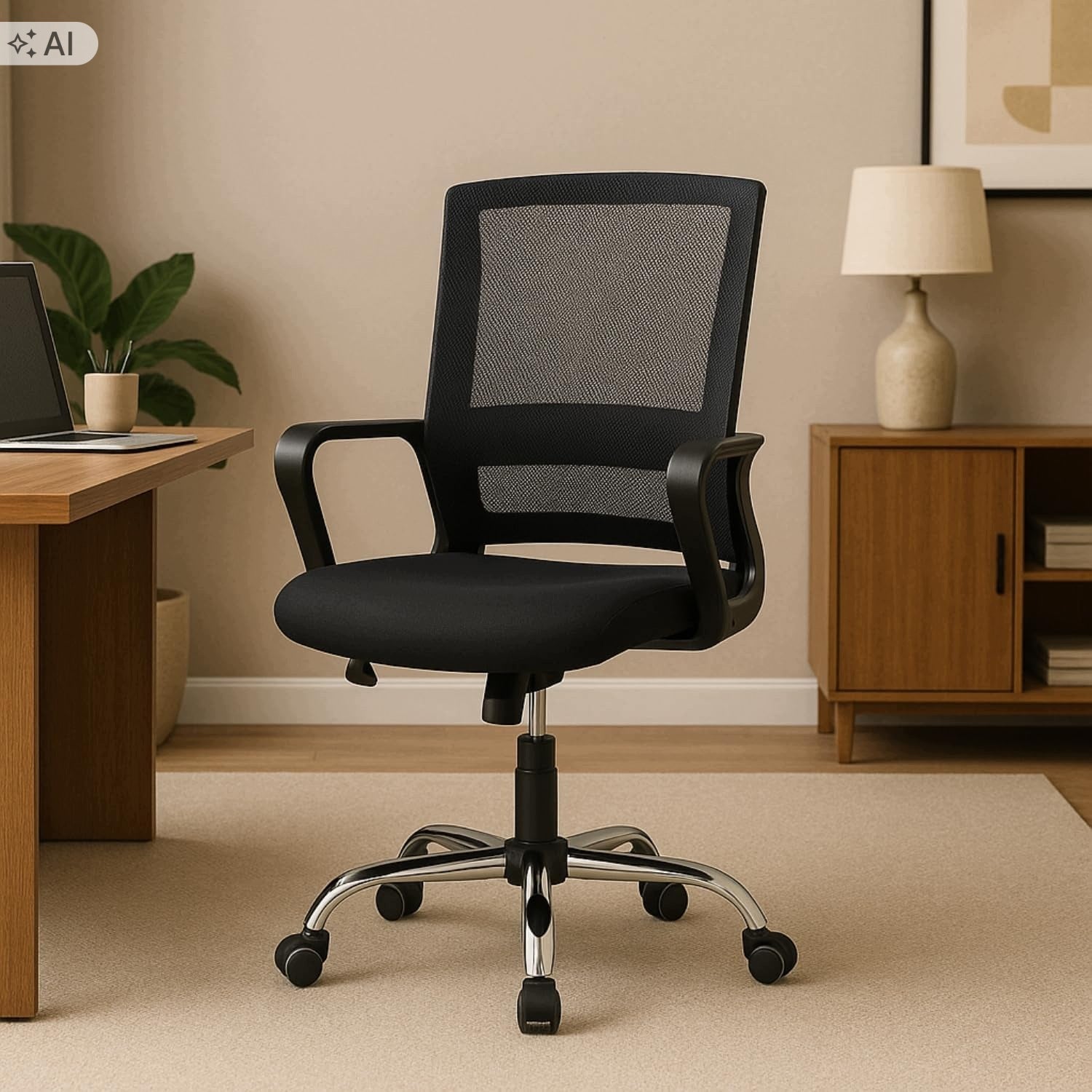 OFFICE CHAIR SWIVEL SARA BLACK MESH MESCH COMFORTABLE ERGONOMIC Medical device no
