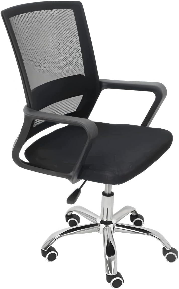 OFFICE CHAIR SWIVEL SARA BLACK MESH MESCH COMFORTABLE ERGONOMIC